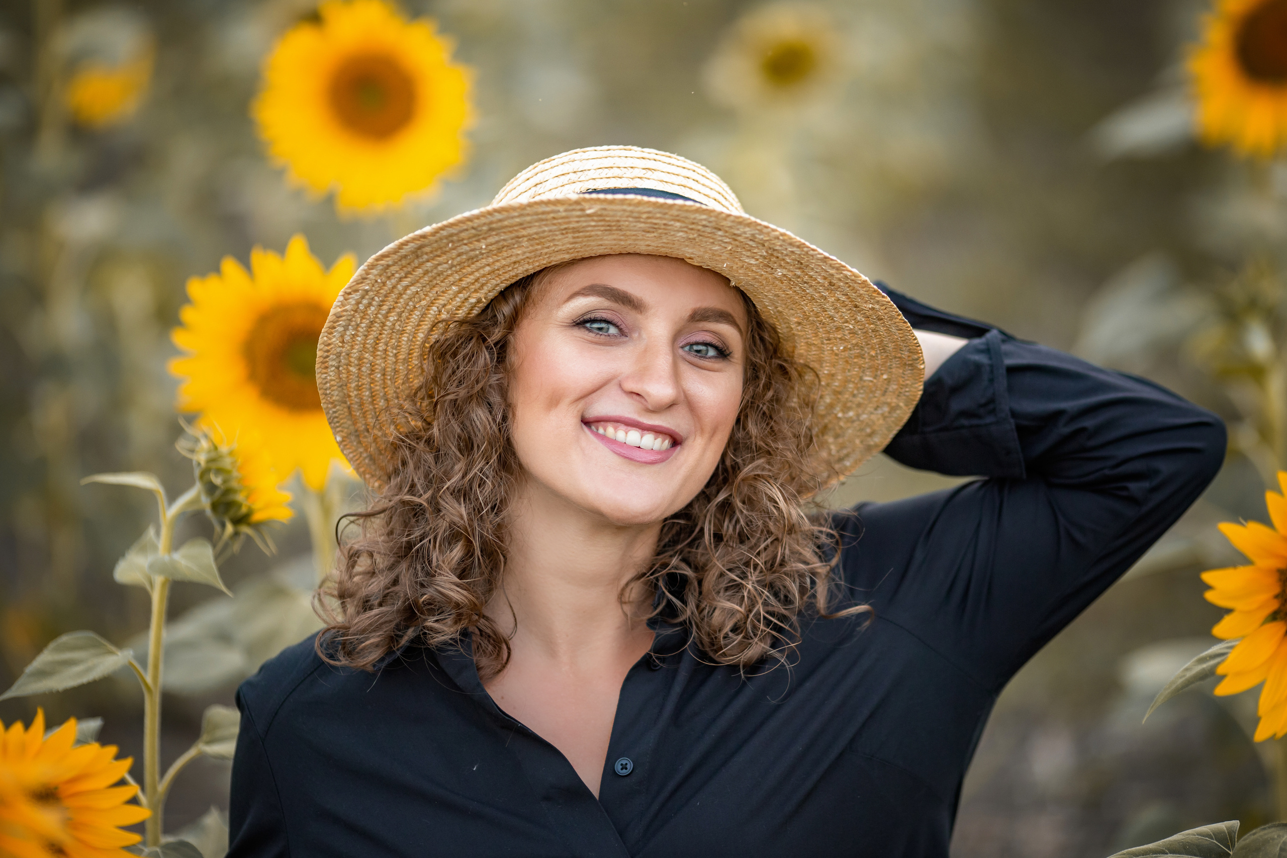 Солнечные подсолнухи. Художественный фотограф Анапа Александра Долбикова