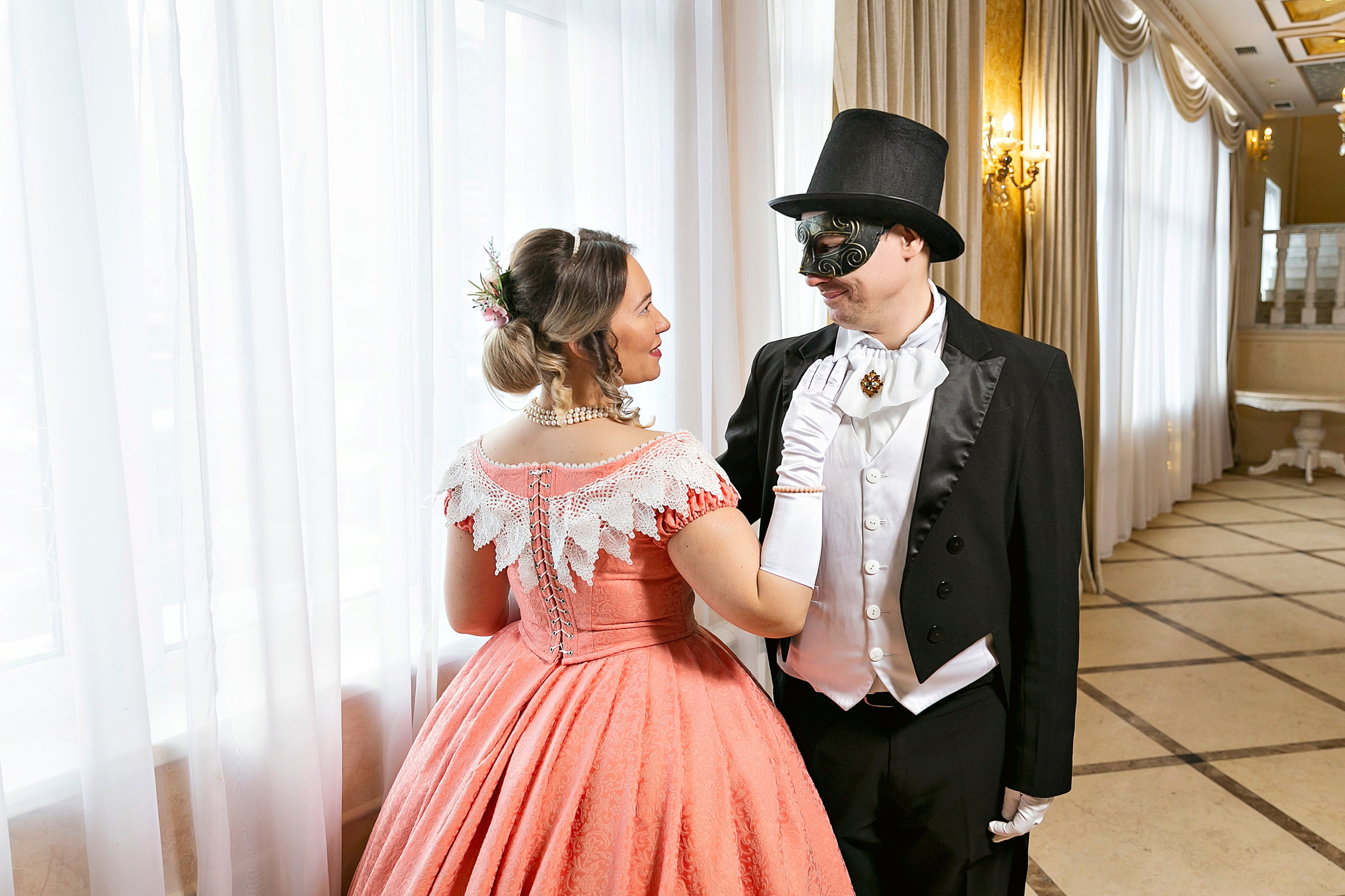 Рождественский бал школы исторического танца «Отражение». Фотограф в Новосибирске Сергей Белов