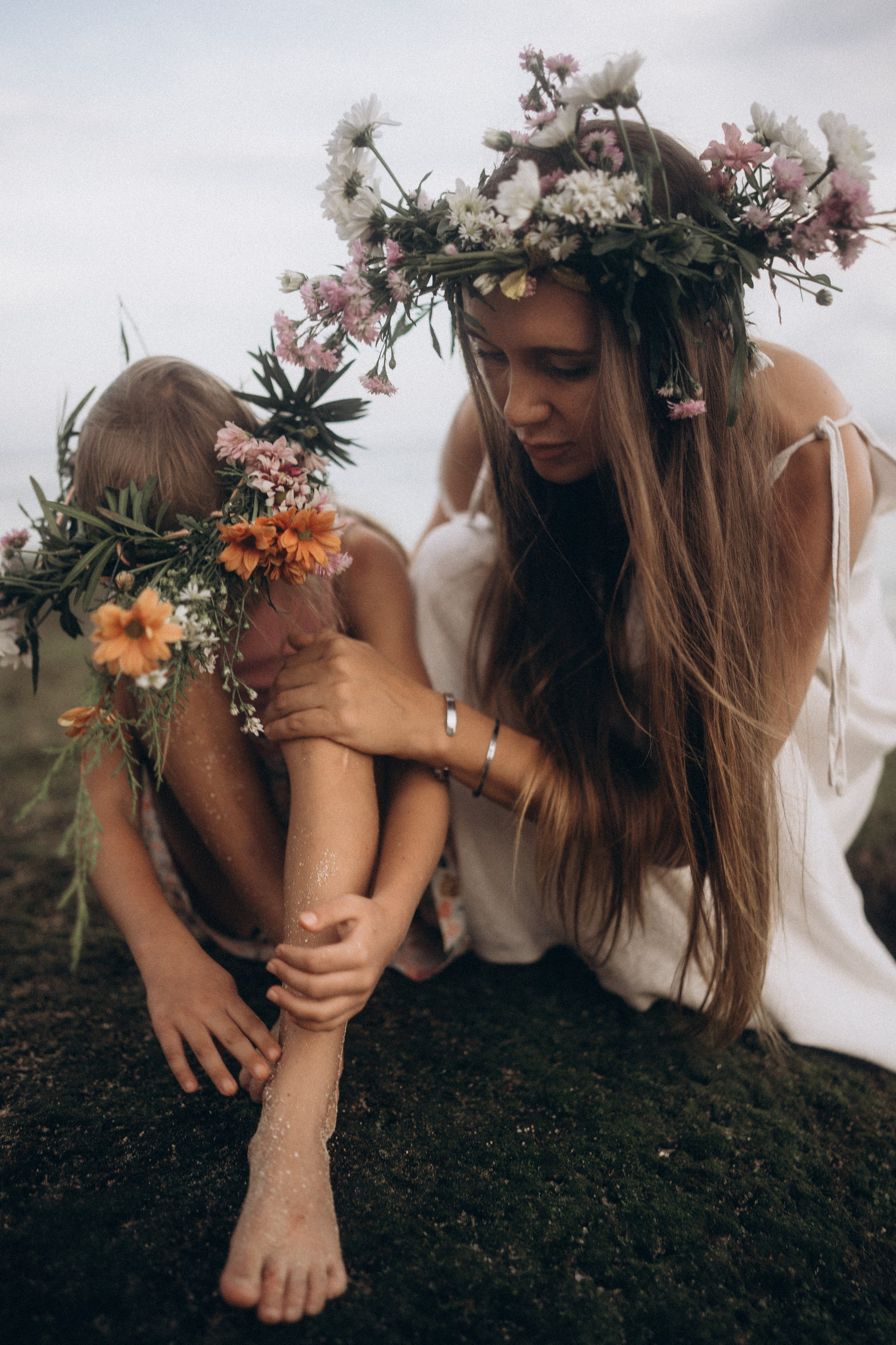 Настя, Ирина, Вика и Луна. Ольга Антипова — фотограф