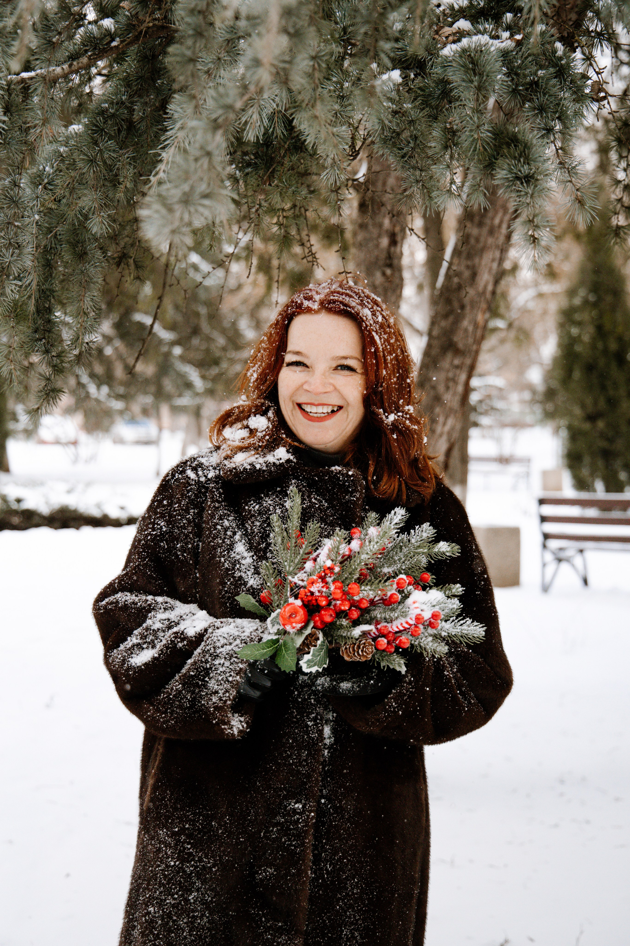 Снежная прогулка Александры. Семейный фотограф | Керчь | Ивановская Виктория