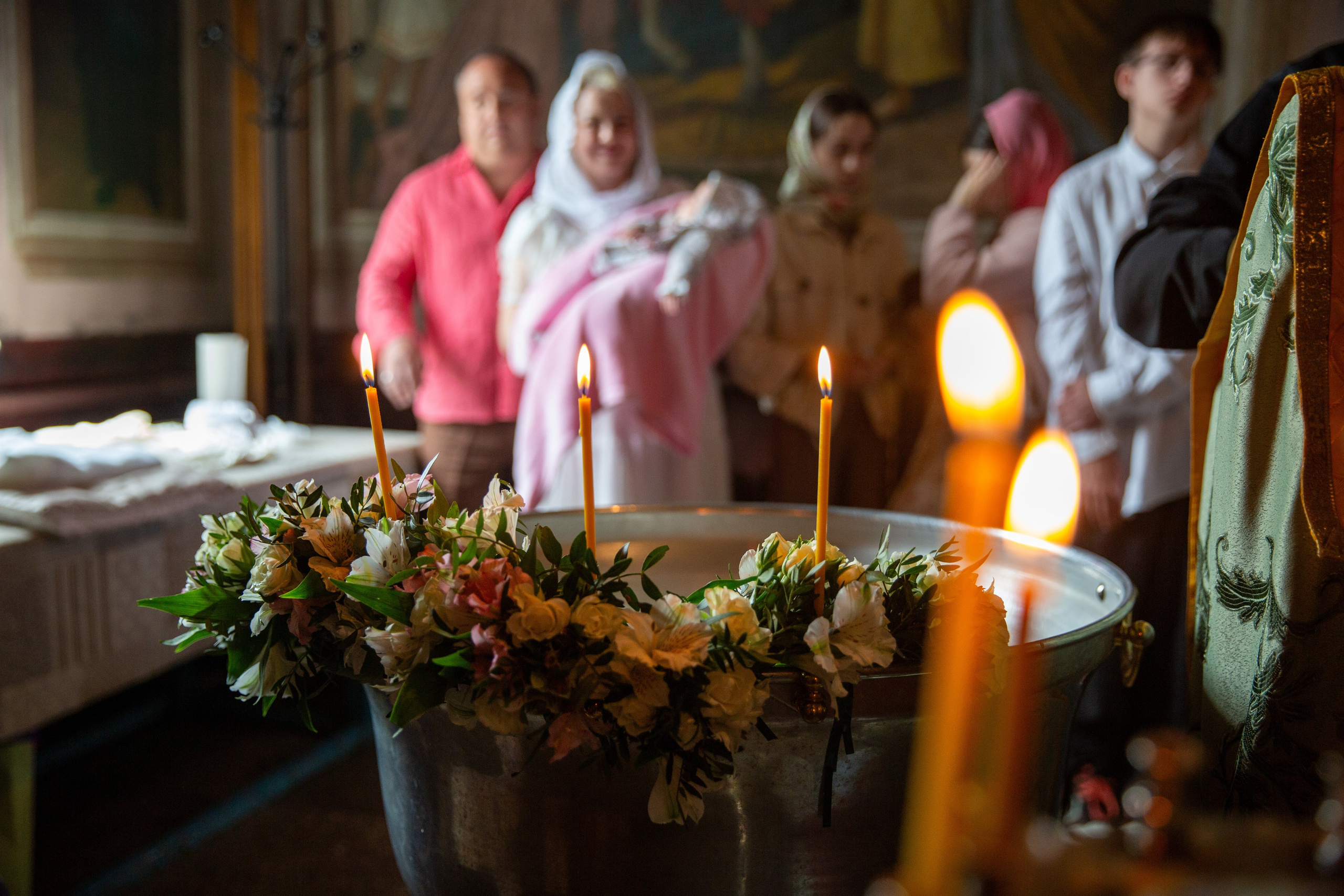 Крестины Василисы. Детский и школьный фотограф