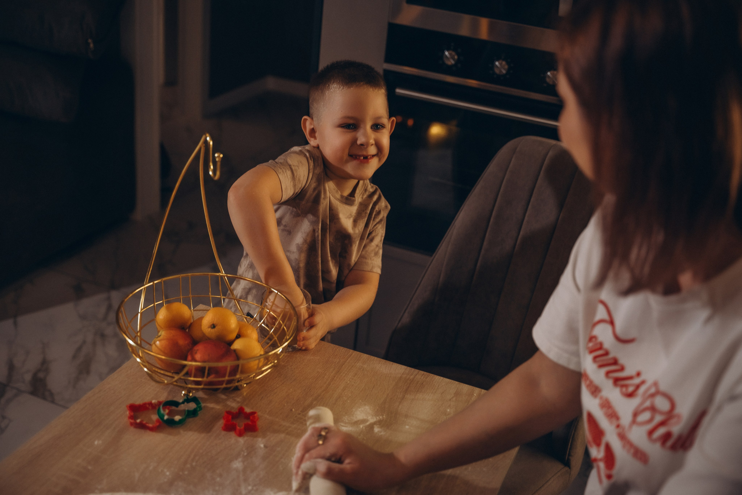 Семья Киприяновы, Новый год дома. Семейный фотограф в Белгороде Амелина Алина