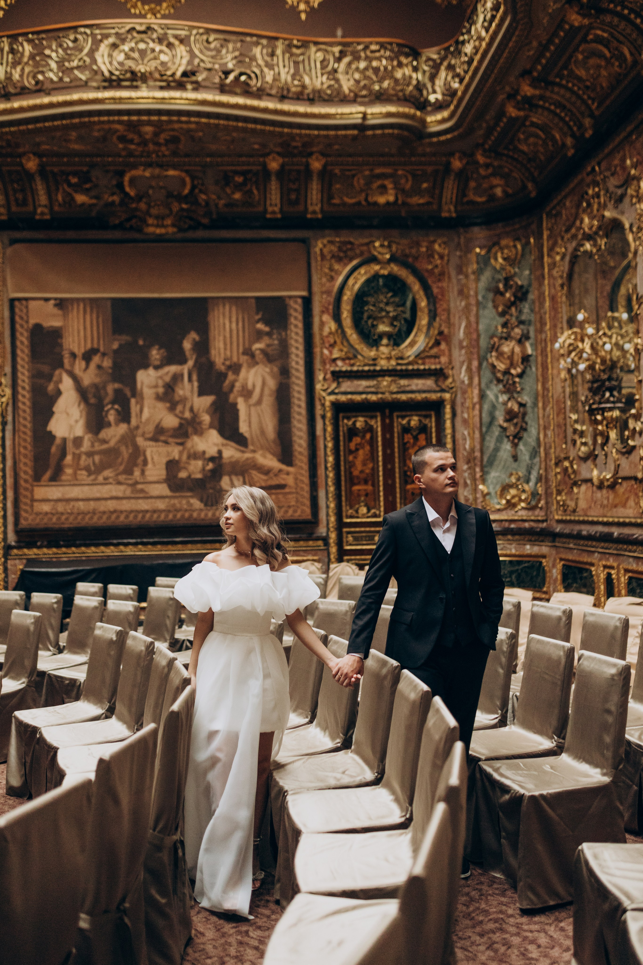 Дмитрий и Ангелина. Дом архитектора. Свадебный и love story фотограф в Санкт-Петербурге