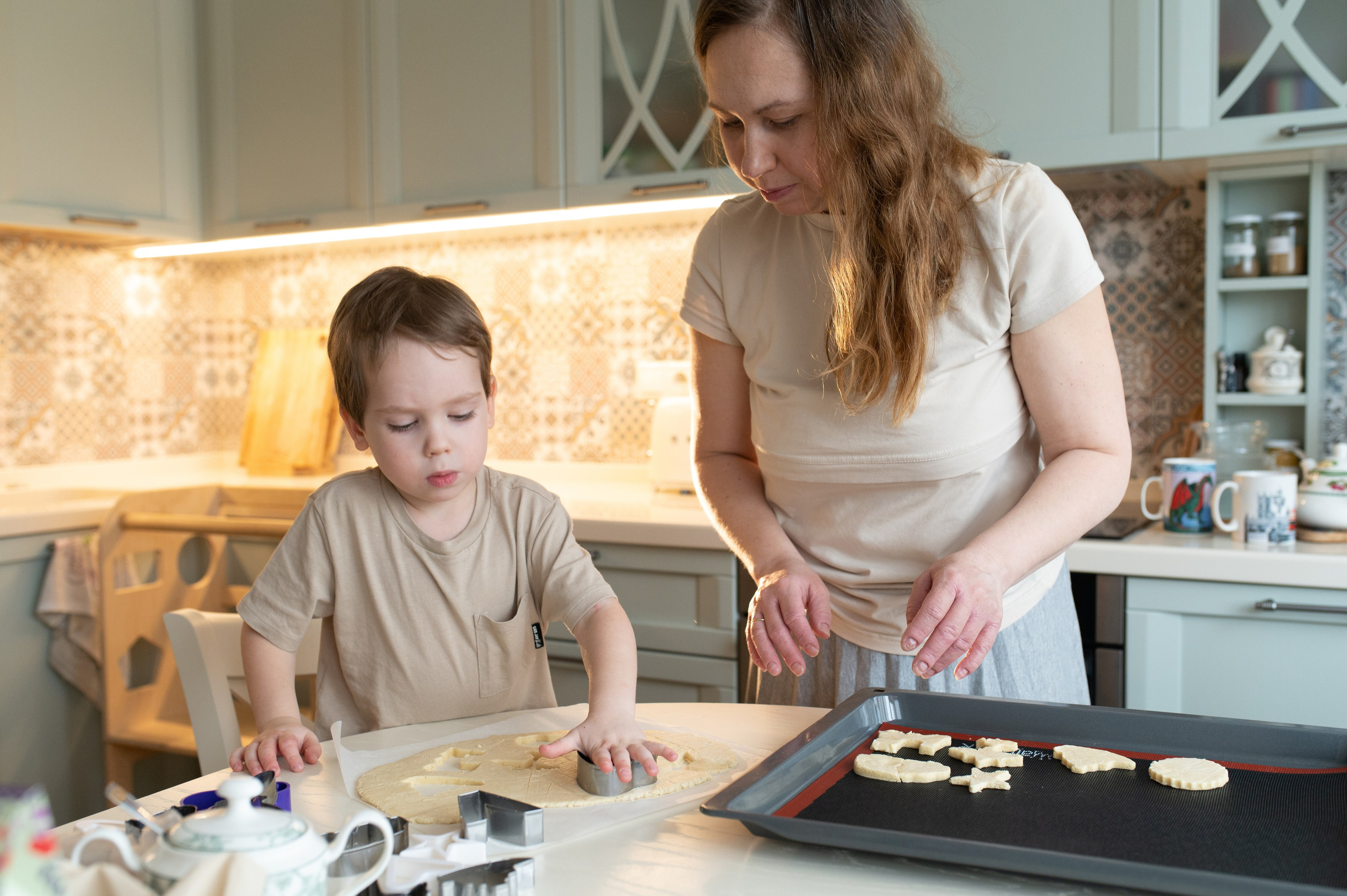 Домашняя съемка с детьми. Семейный фотограф в Москве Ольга Барсукова