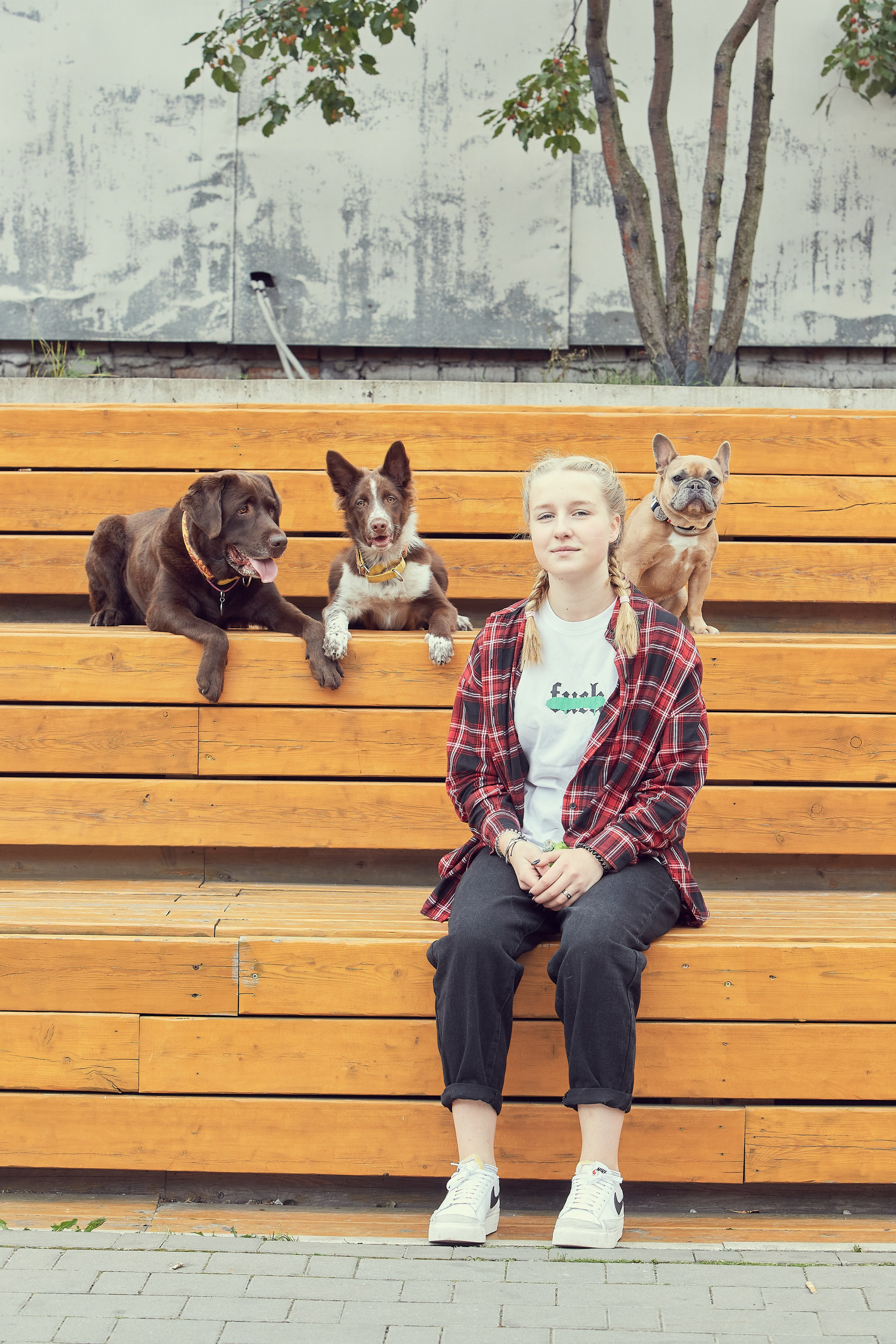 Портретная фотосессия Софы и питомцев. Екатерина Осипова — профессиональный фотограф в Москве