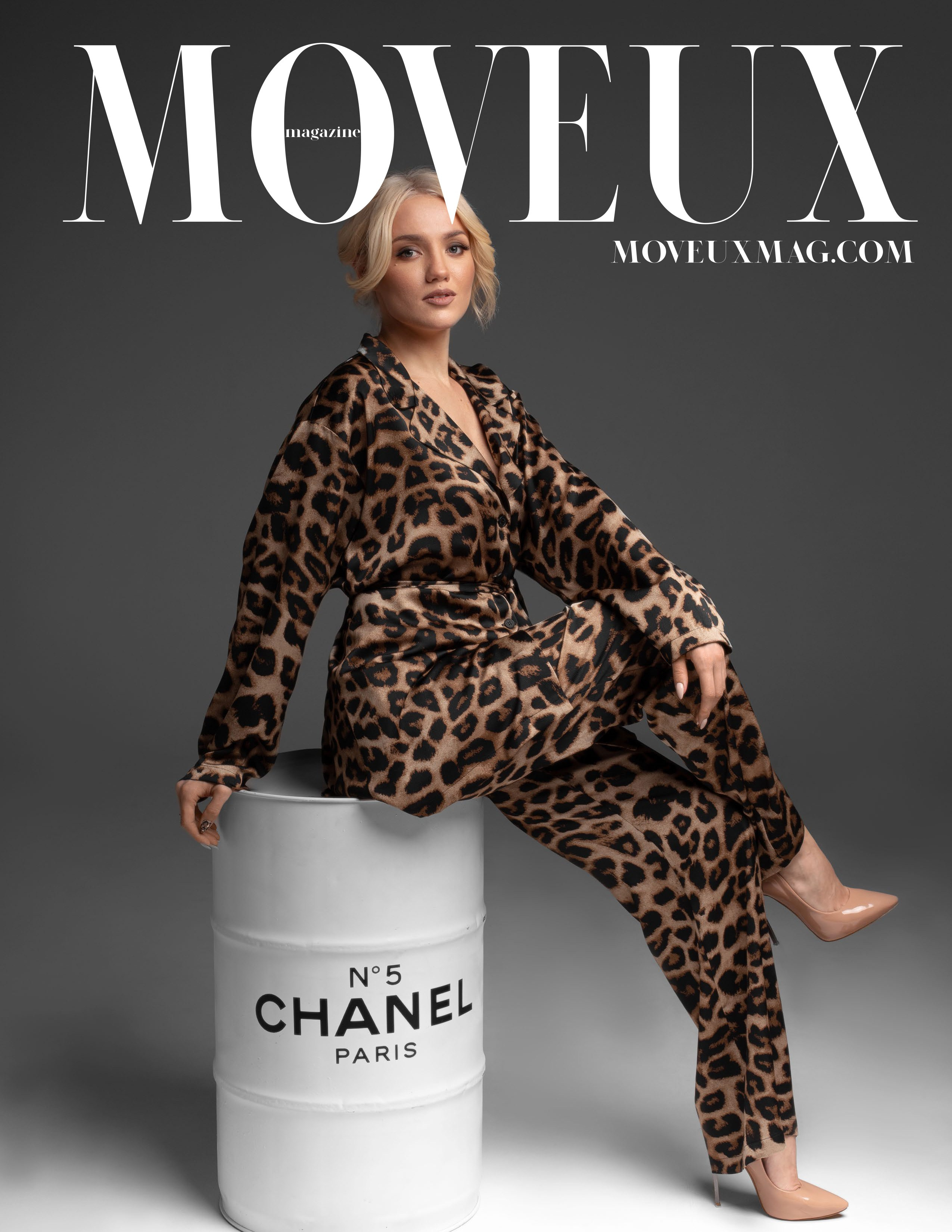 Марина на обложке журнала MOVEUX (ПАРИЖ, ФРАНЦИЯ). Ирина Квасова | Фотограф в стиле VOGUE | Тюмень