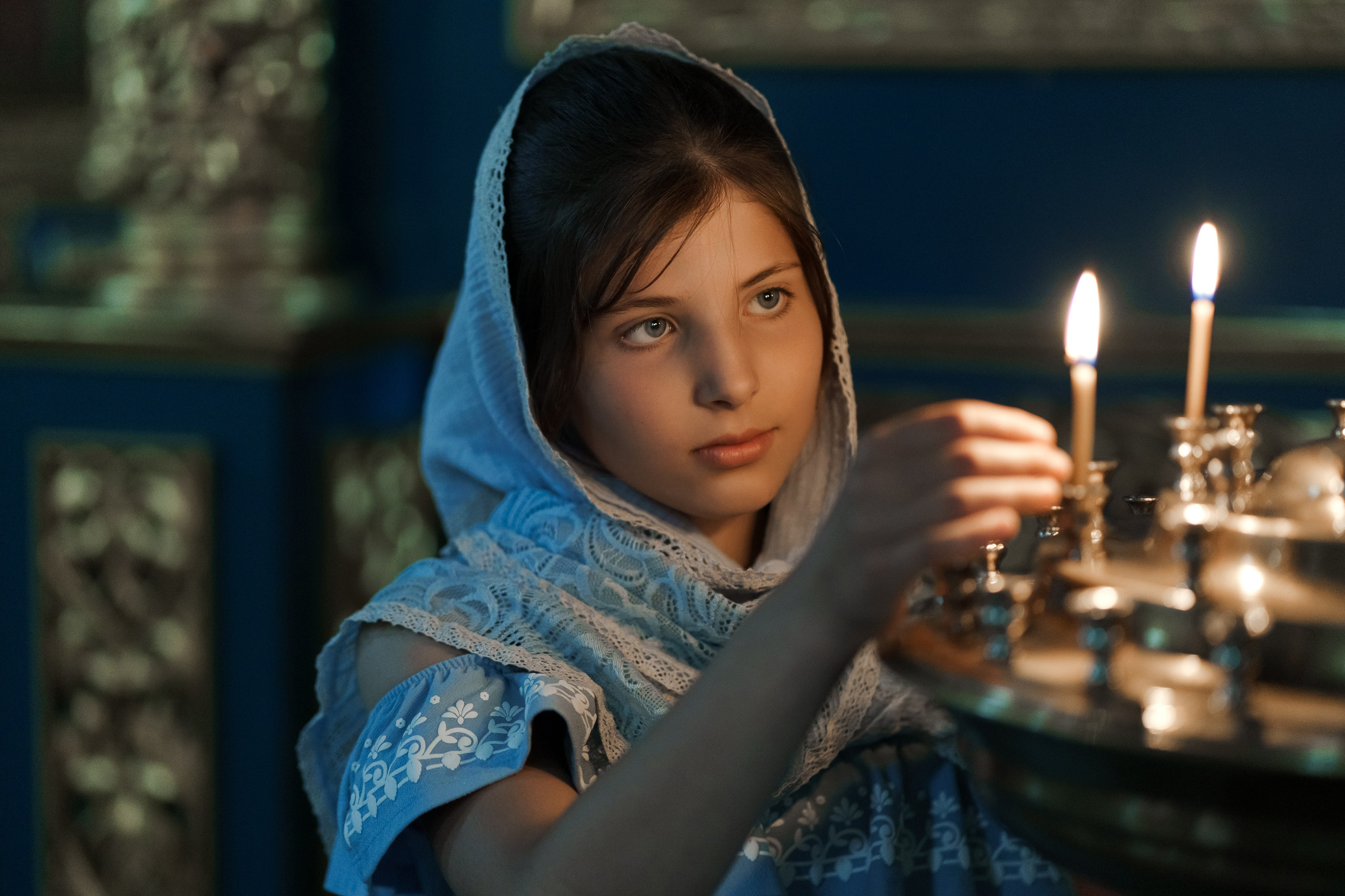 Съемка в храме