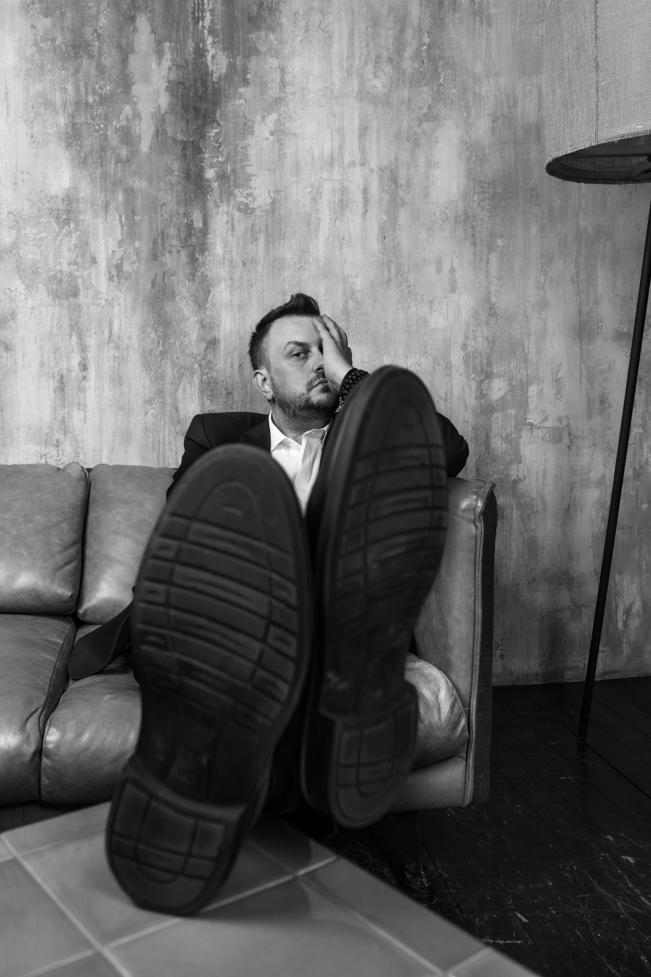 Студийный мужской портрет. Главная