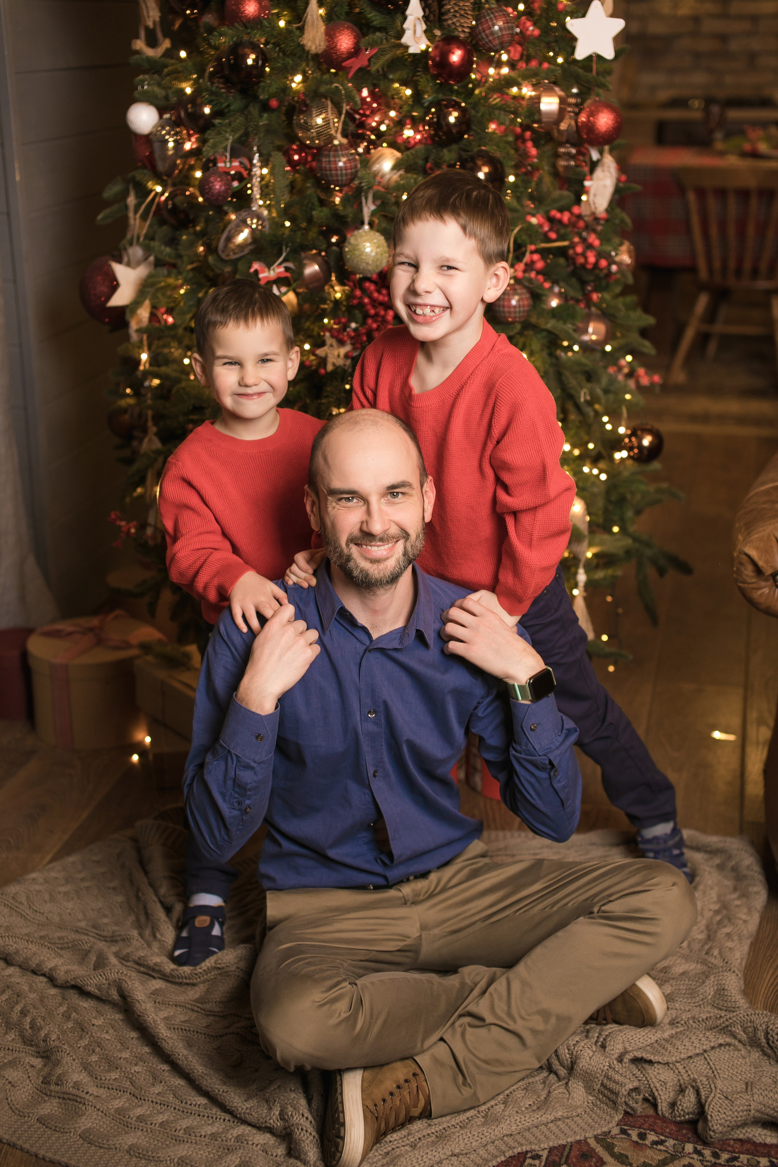 Новогодние фотосессии. Семейный фотограф в Москве Домодедово Московцева Алина