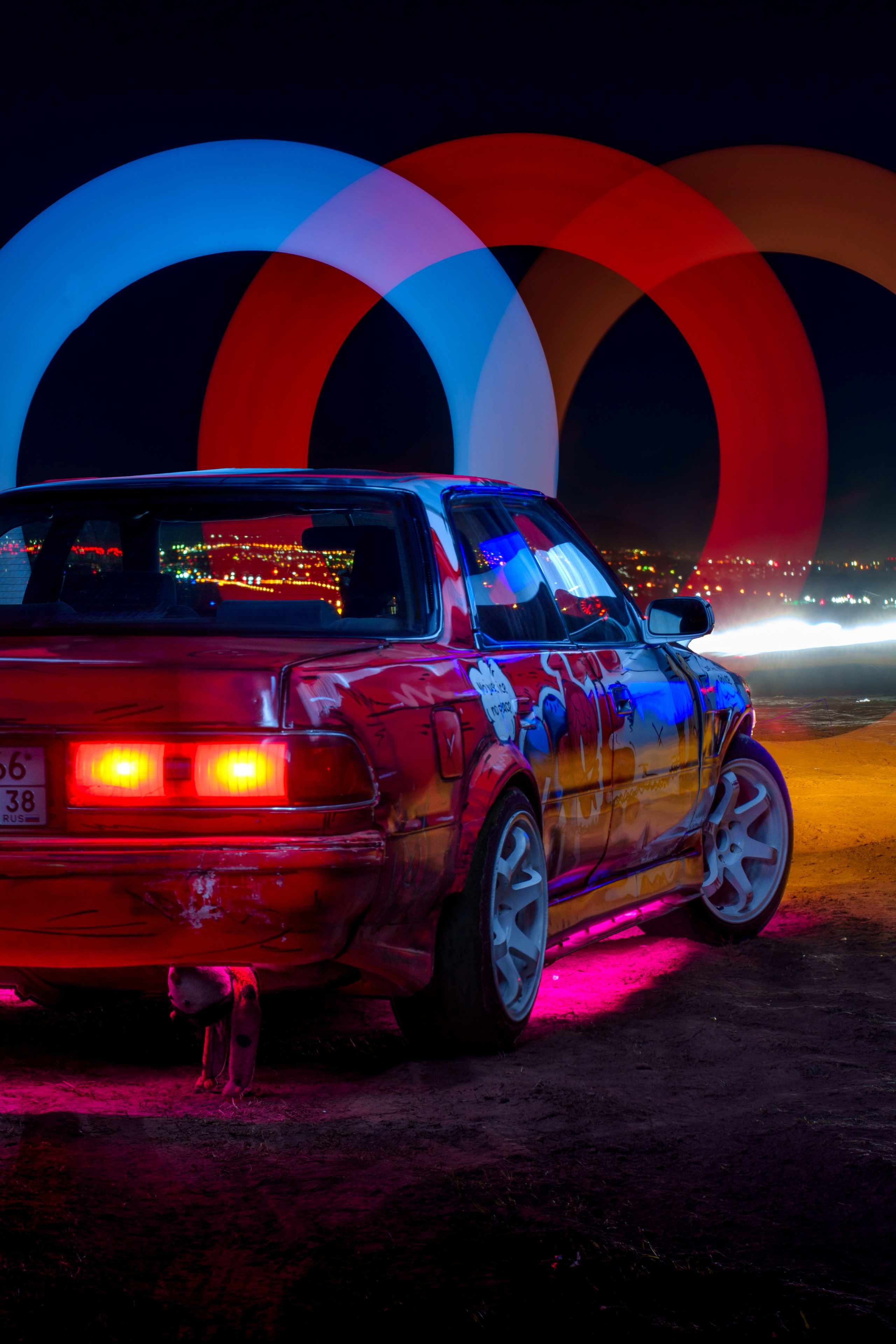 Toyota Mark II (GX 81). Фотограф, видеограф и пилот дрона на Байкале