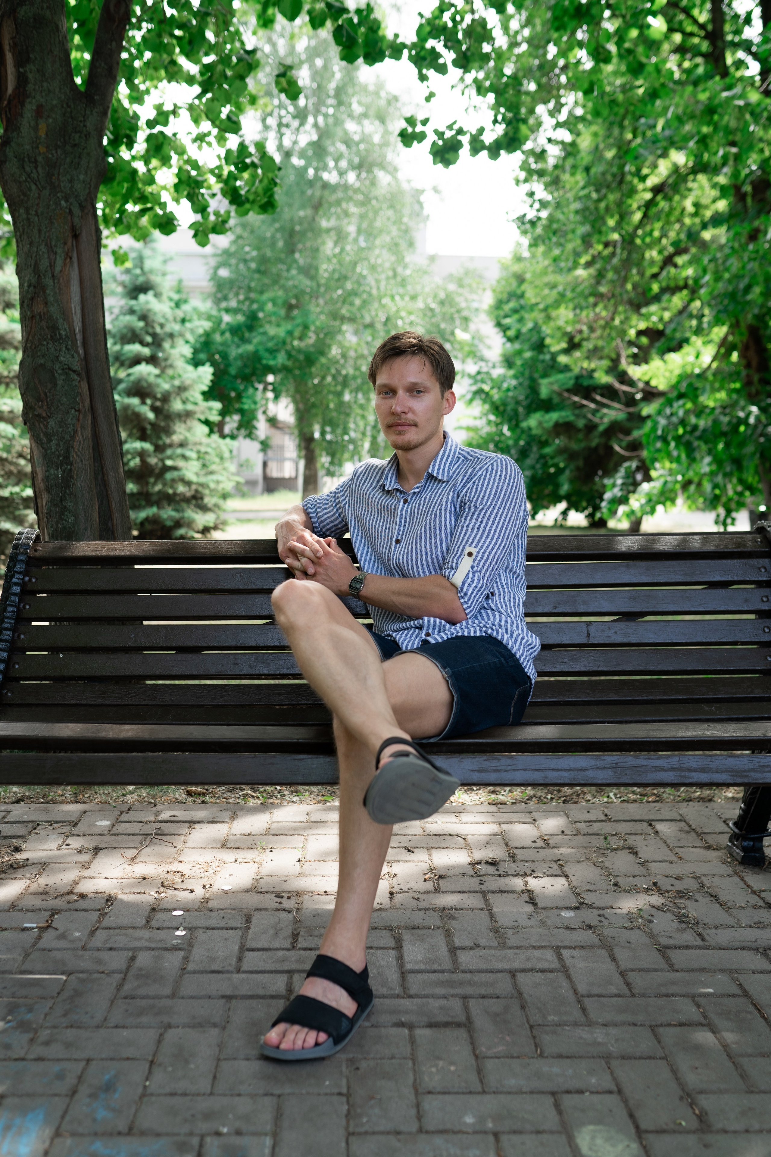 Тарас. Мужская фотосессия на улице. Фотограф в Самаре Иван Булатов