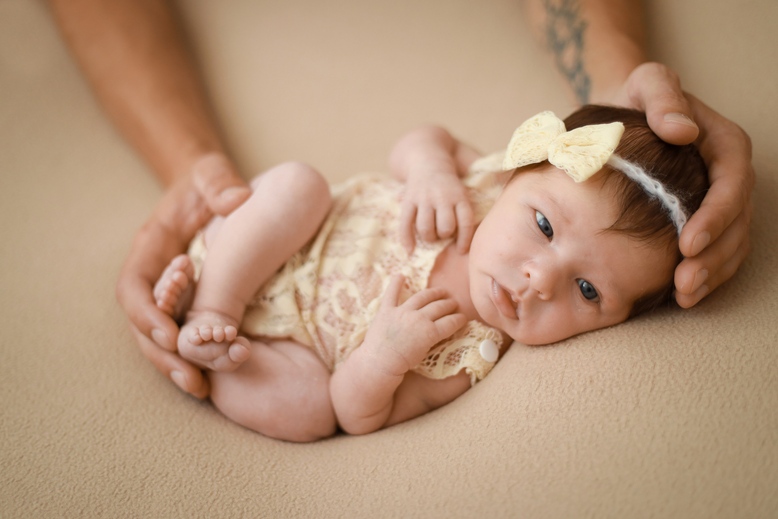 Ньюборн съёмка в студии. Семейный и Детский фотограф в Краснодаре Дарья Насаченко