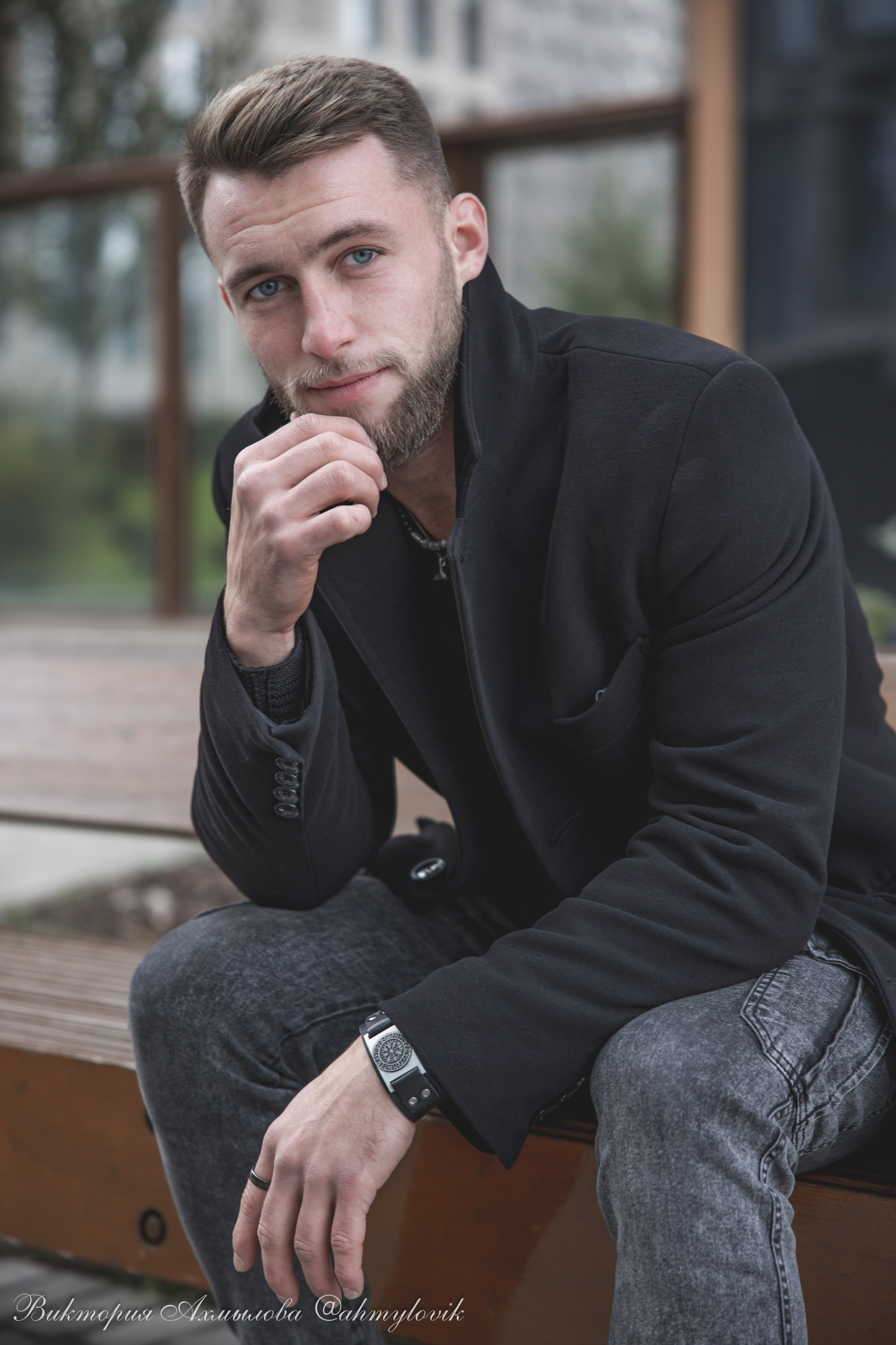 Прогулка с Хаски (Сергей). Виктория Ахмылова. Фотограф в Москве