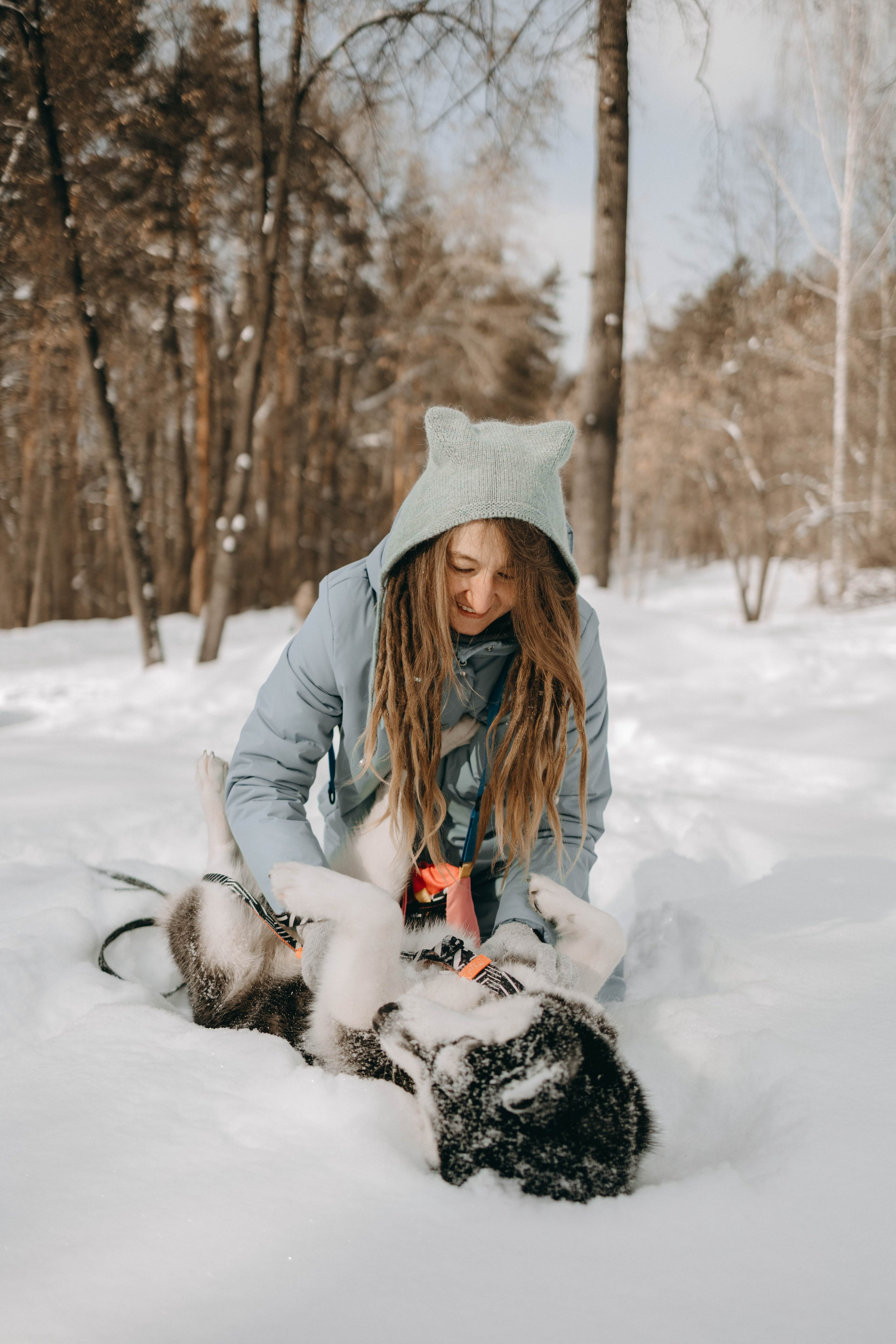 Анна и Вегас. Фотограф-анималист в Екатеринбурге | Кристина