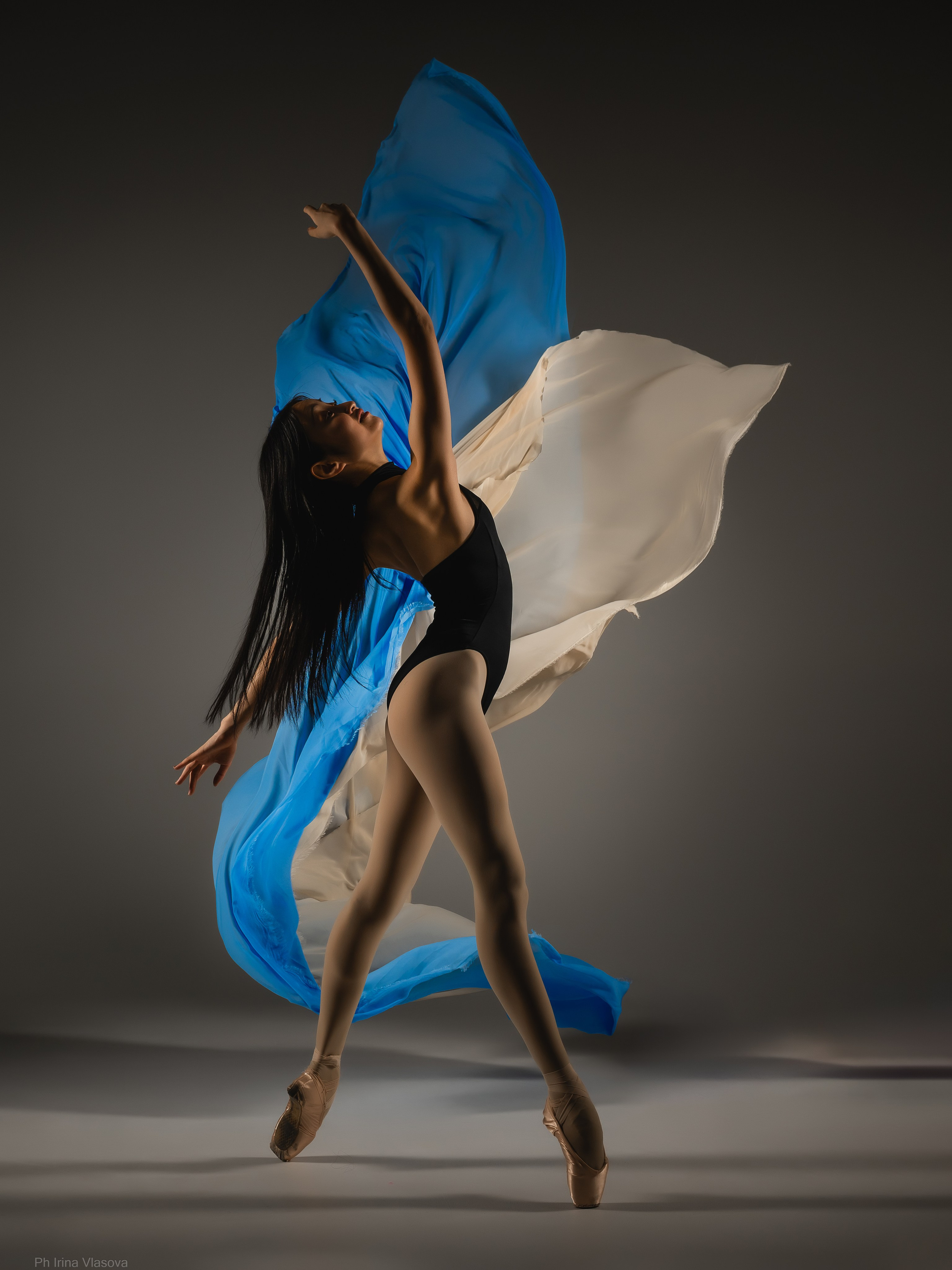 Летящие ткани. Спортивный и портретный фотограф