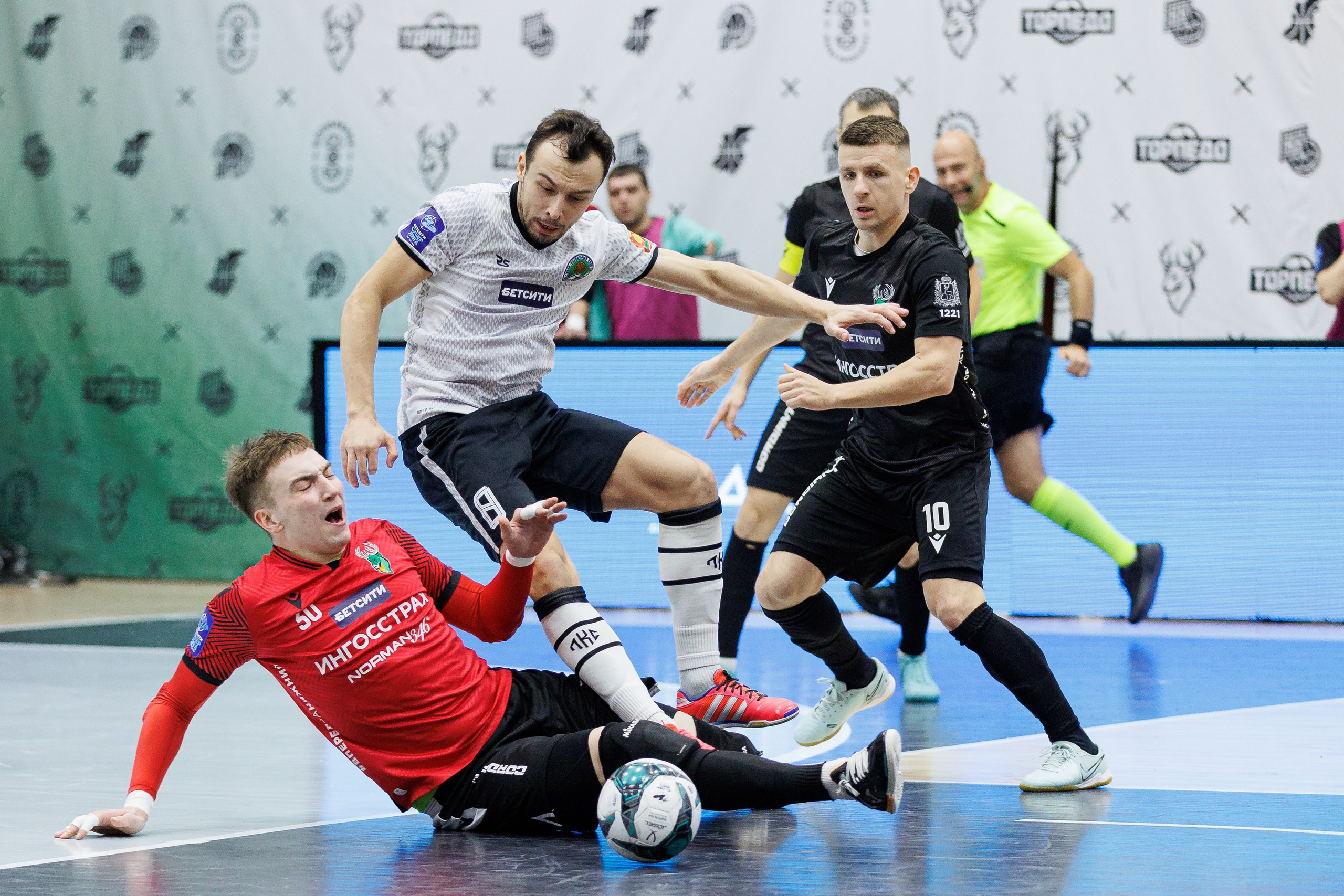 Мини-футбол. Спортивный фотограф Денис Веселов в Нижнем Новгороде