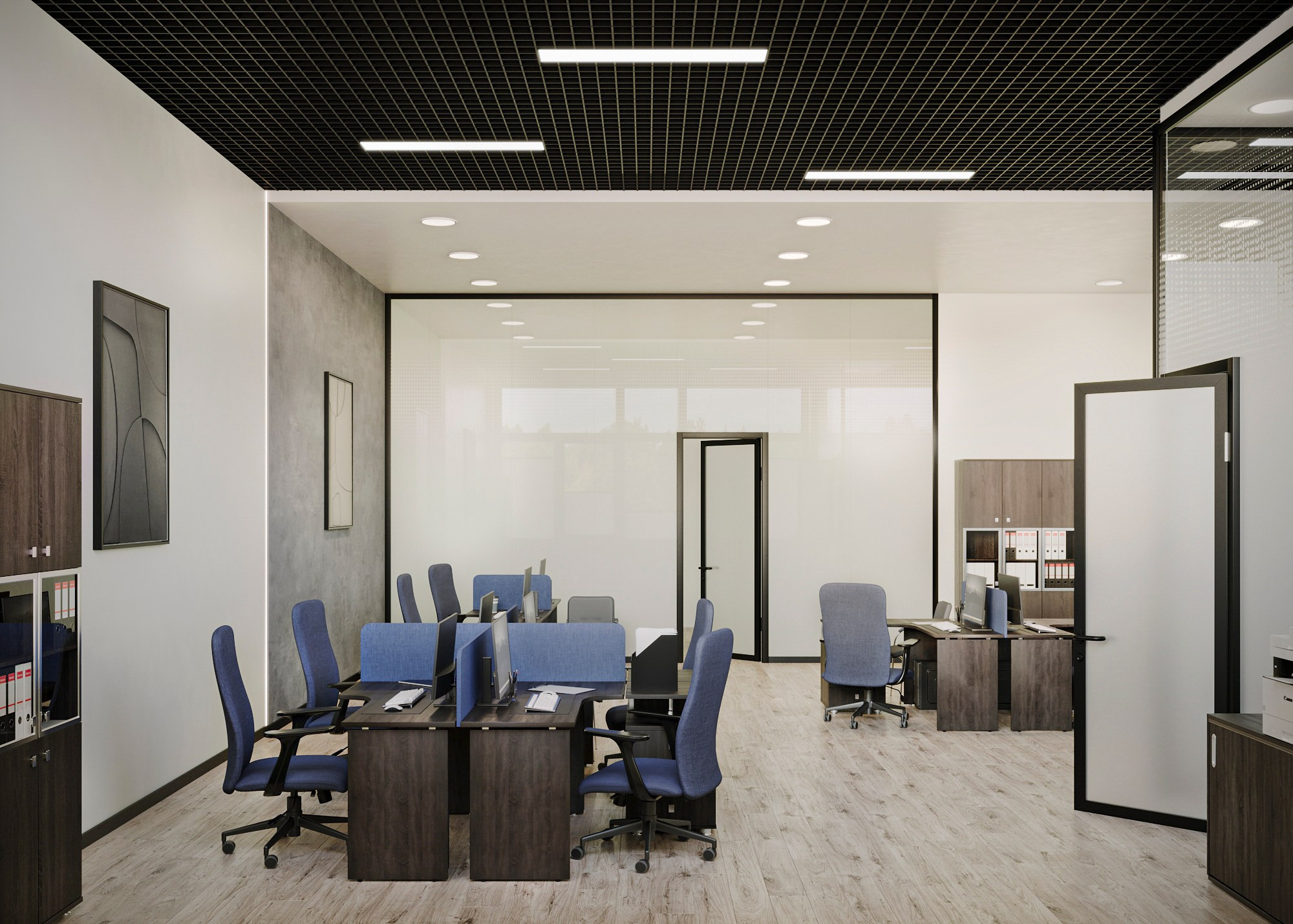 Офис компании Красносельское ш. Дизайнер интерьера в Санкт-Петербурге Ольга Рытаровская