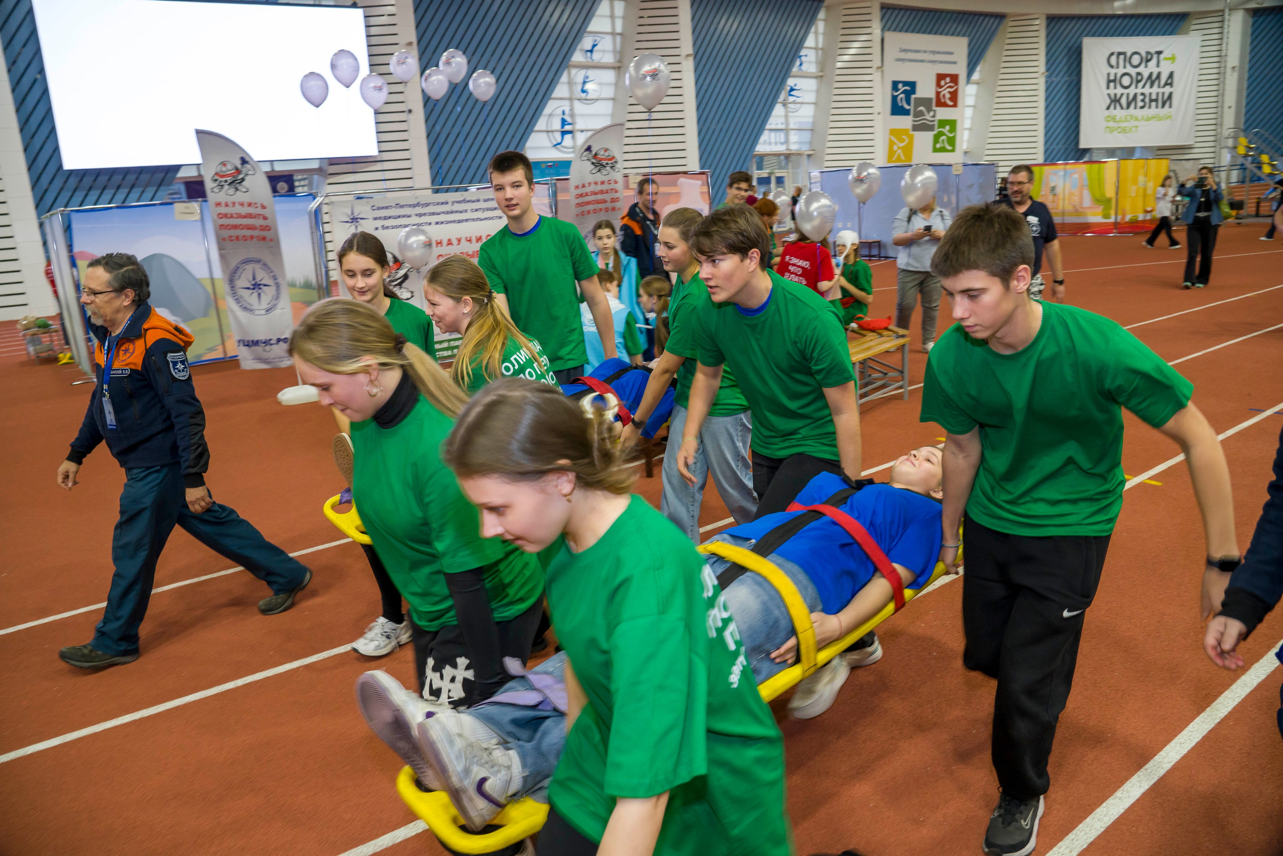 Олимпиада по скорой помощи. Фотограф в Санкт-Петербурге. Репортажная и все съёмки для бизнеса