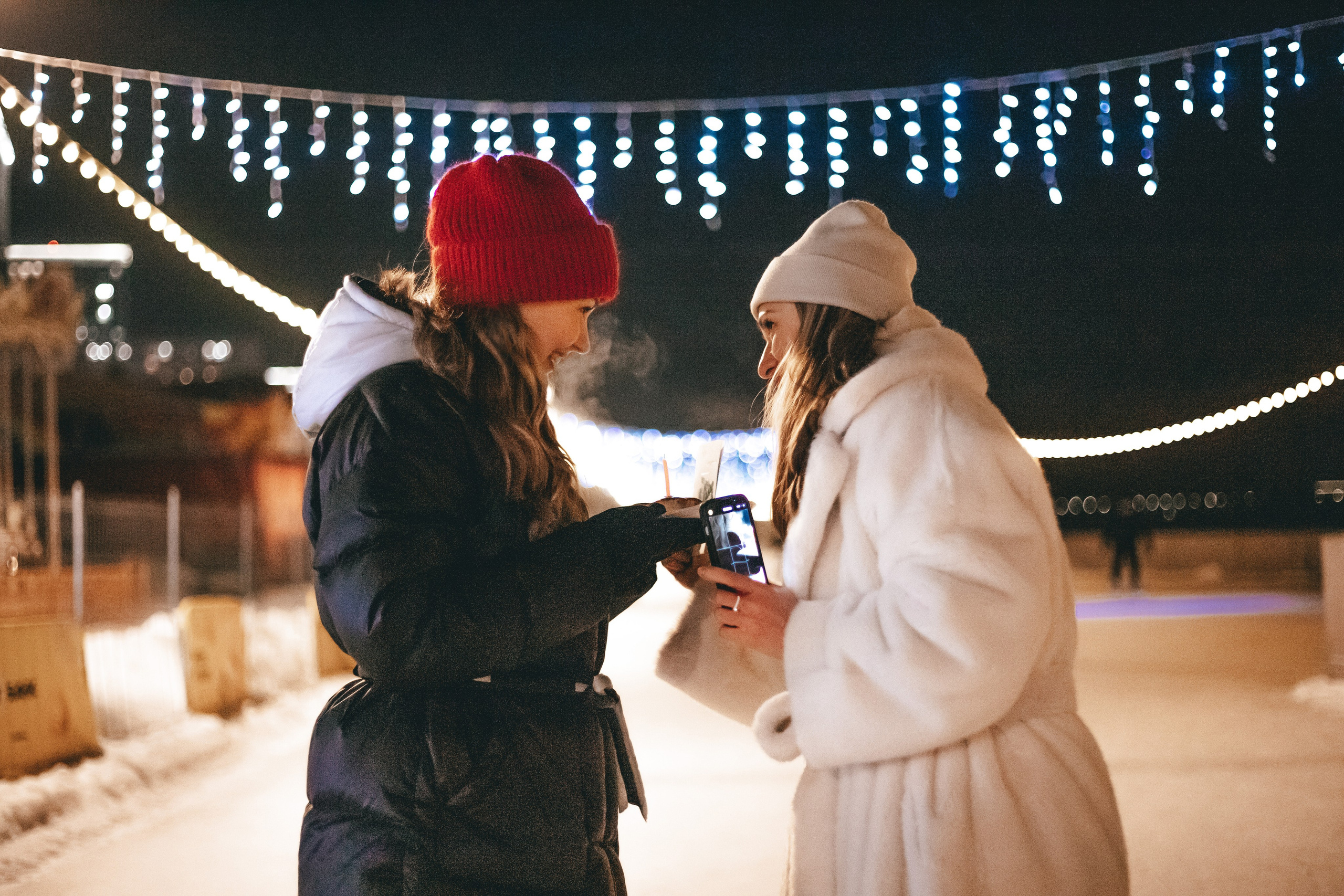Девичник на катке. Семейный и детский фотограф в г. Новосибирске Макеева Анастасия