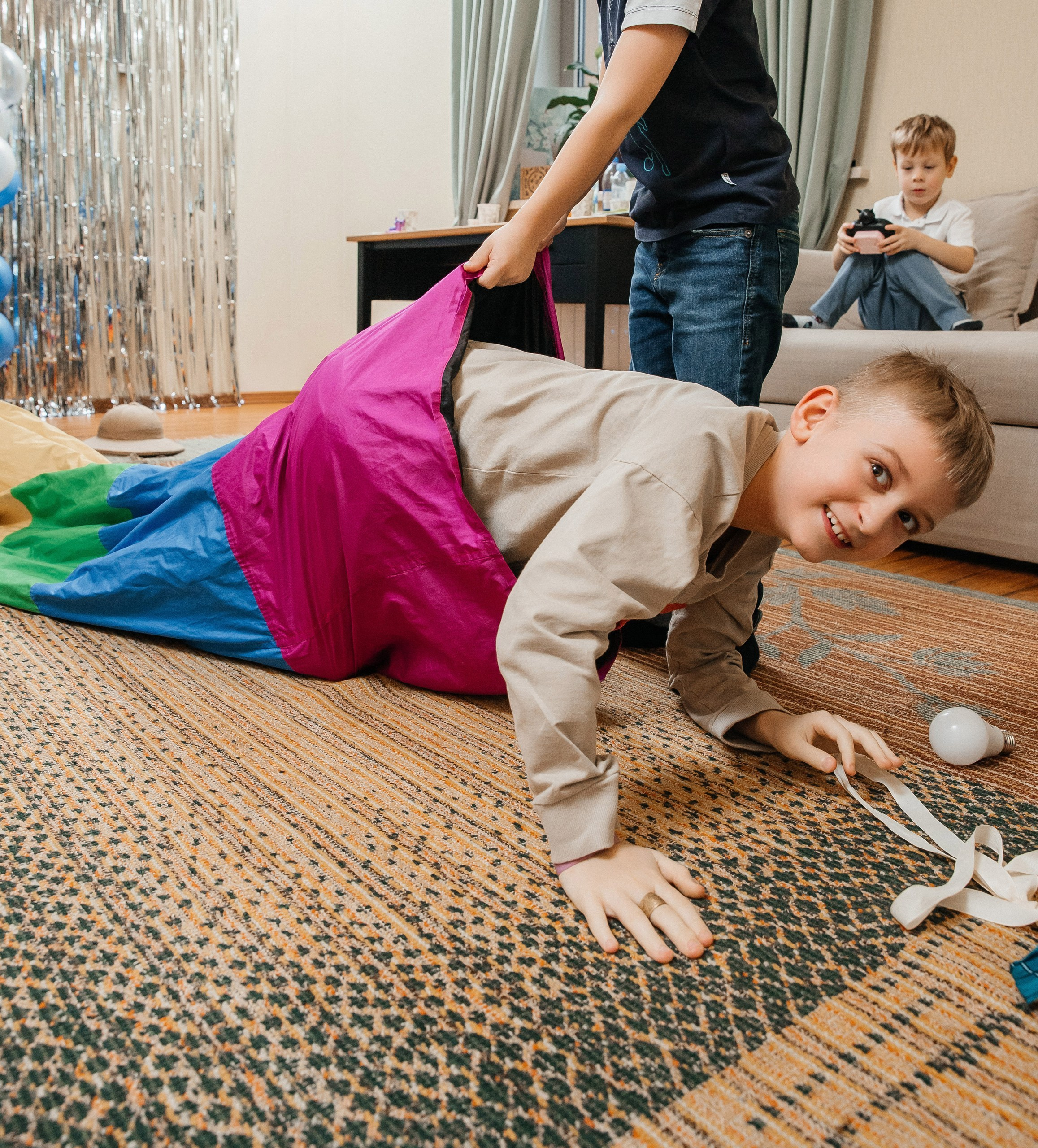 День рождение Андрея 5 лет (дома). Фотограф текстиля в Москве Ольга Иванова