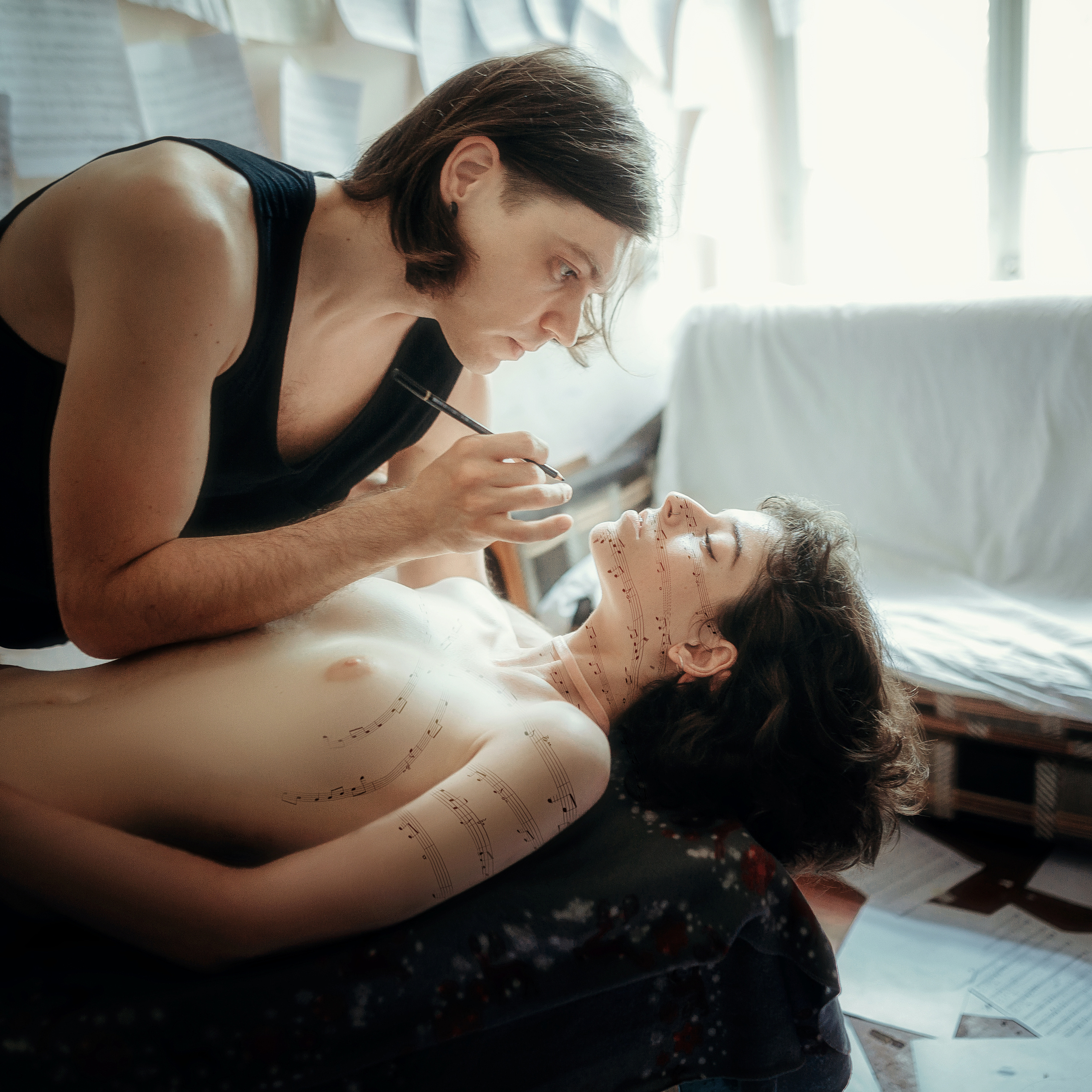 Модель, Анастасия Борис, missborisss, девушка, ню, эротика, грудь