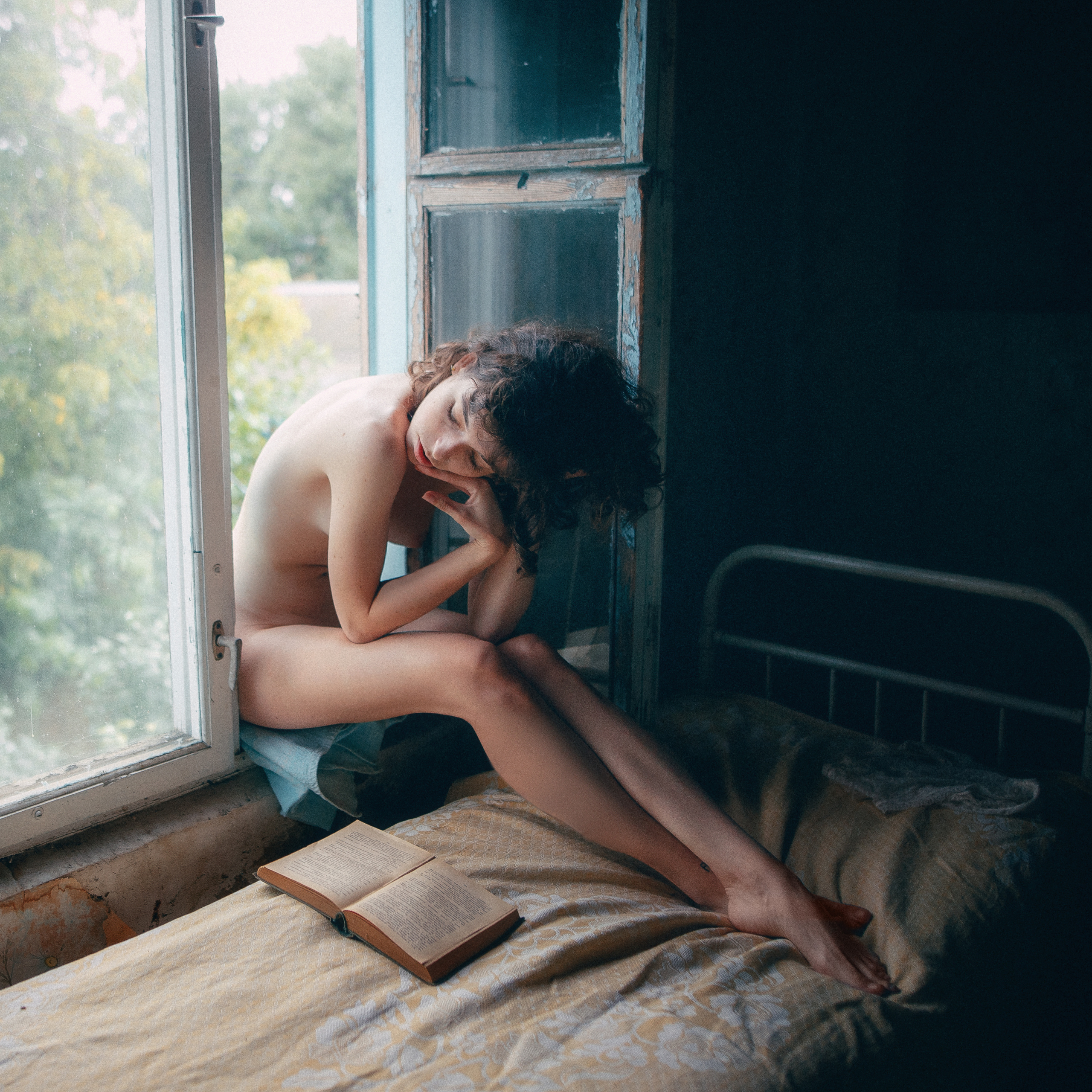 Модель, Анастасия Борис, missborisss, девушка, ню, эротика, грудь