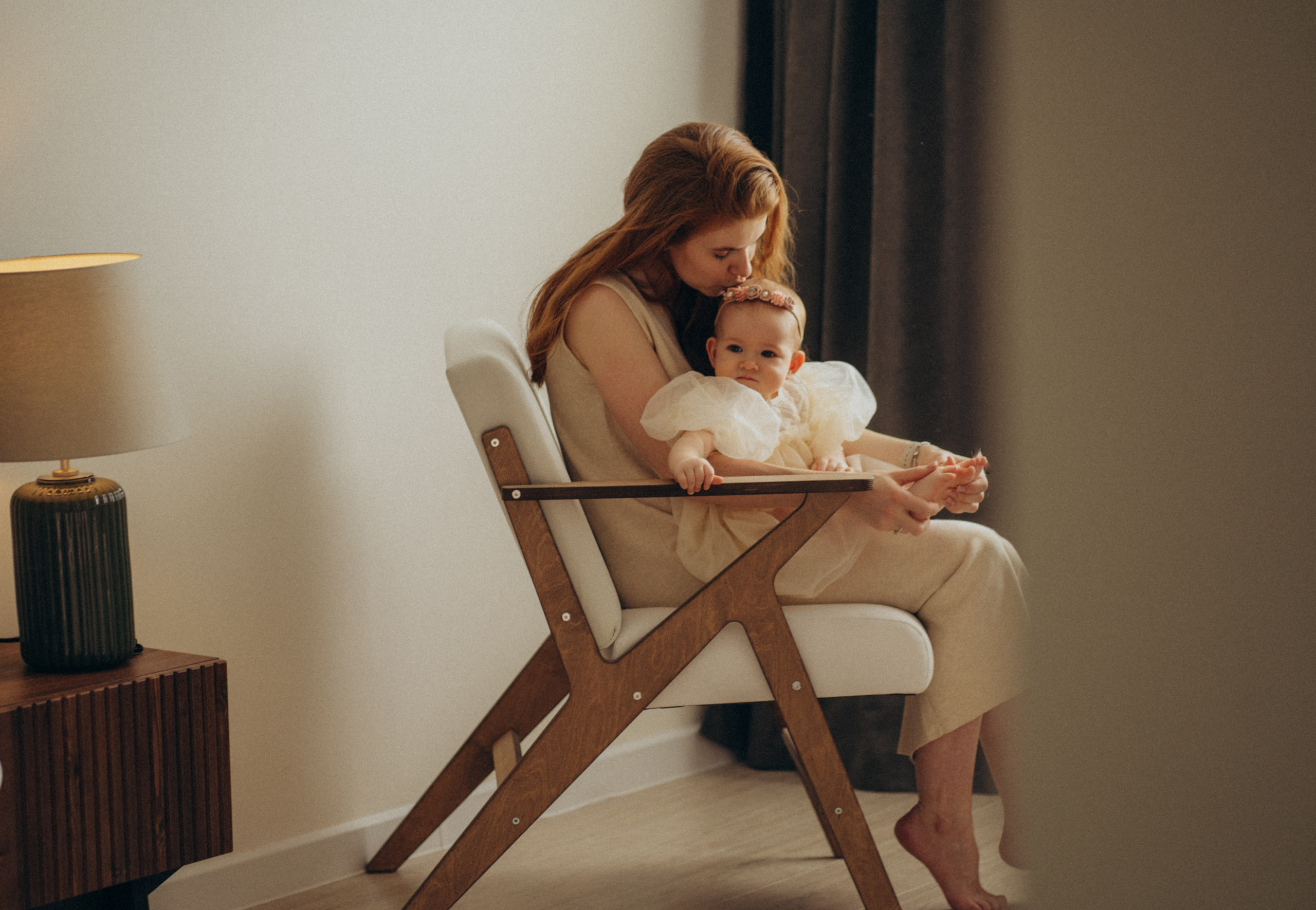 Самый первый день рождения. Семейный фотограф в Москве Елена Гильманова