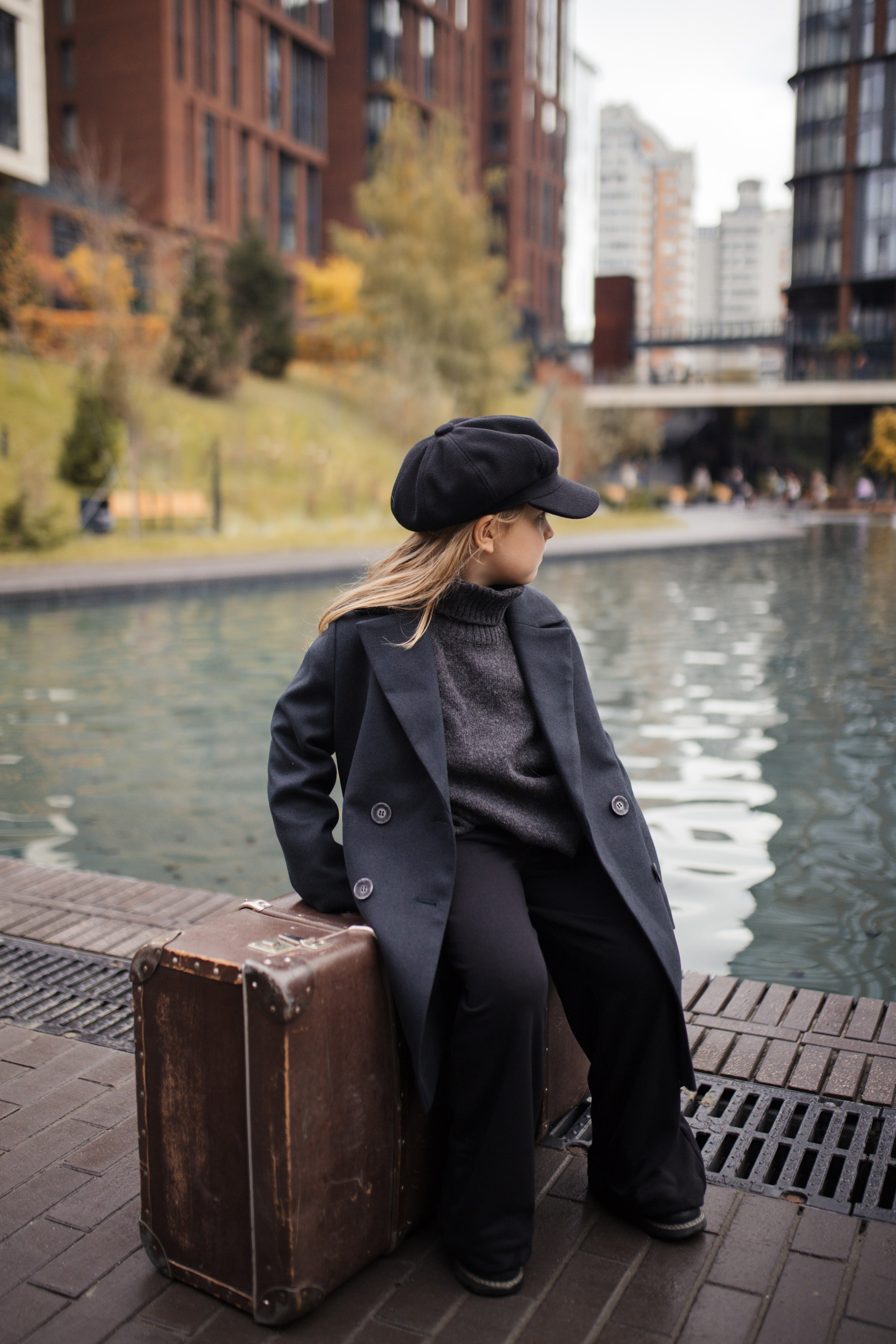 Девочка с чемоданом. Свадебный и семейный фотограф Елизавета Увицкая