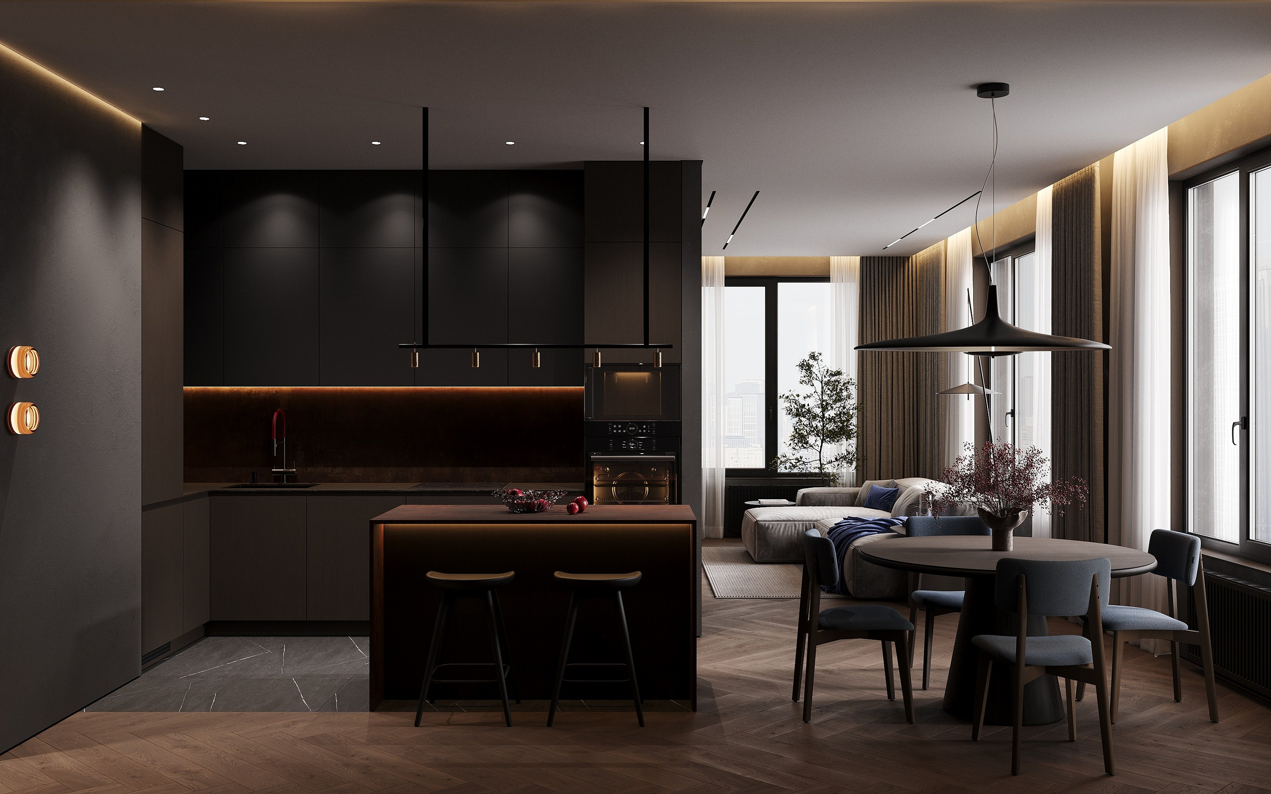 ЖК '' Легенда''/ Санкт-Петербург/ 78кв.м. Ксения Барабаш дизайнер интерьера в Санкт-Петербурге