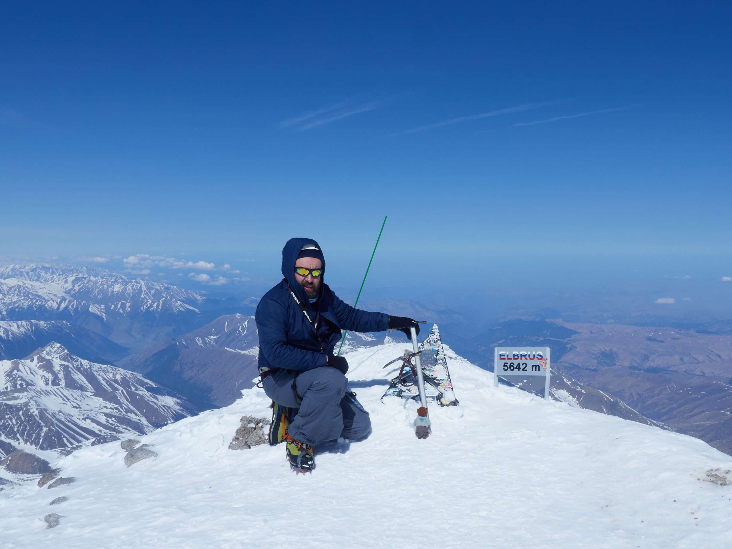 Фотограф на Эльбрусе