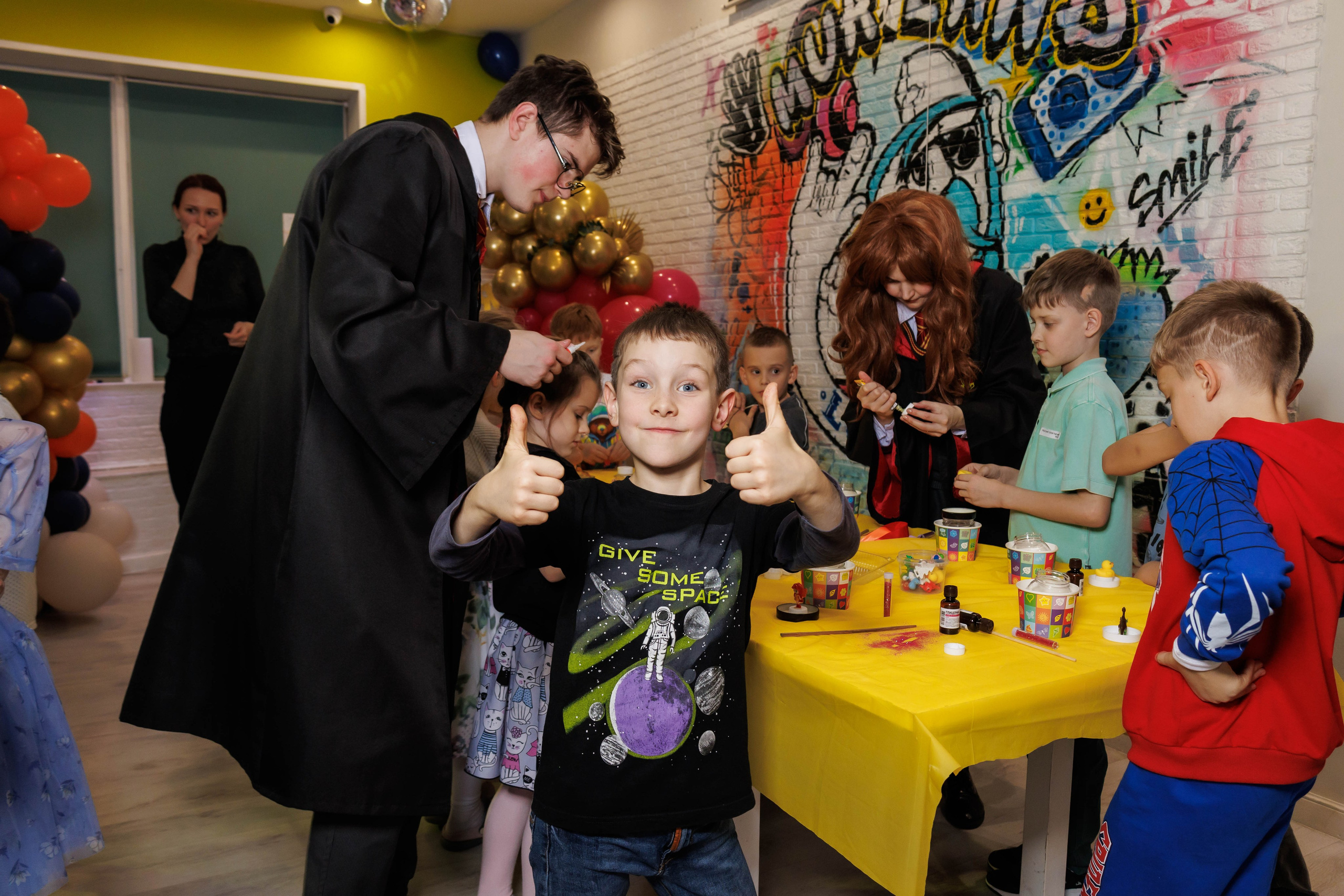 День Рождения в стиле Гарри Поттера. Фотограф в Москве Дмитрий Емельянов