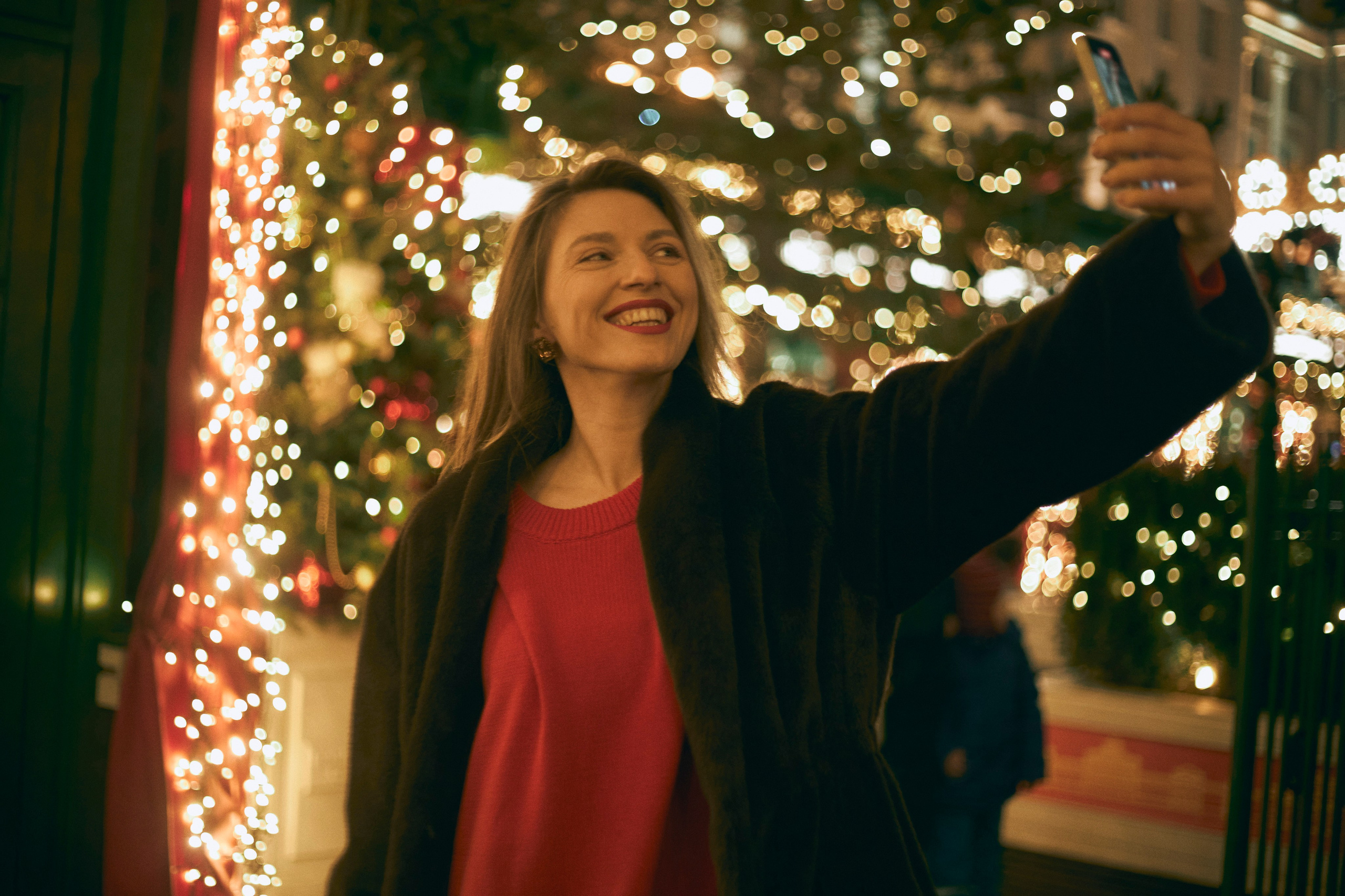 Новогодняя фотопрогулка по Москве. Анна Потявина. Фотограф Москва