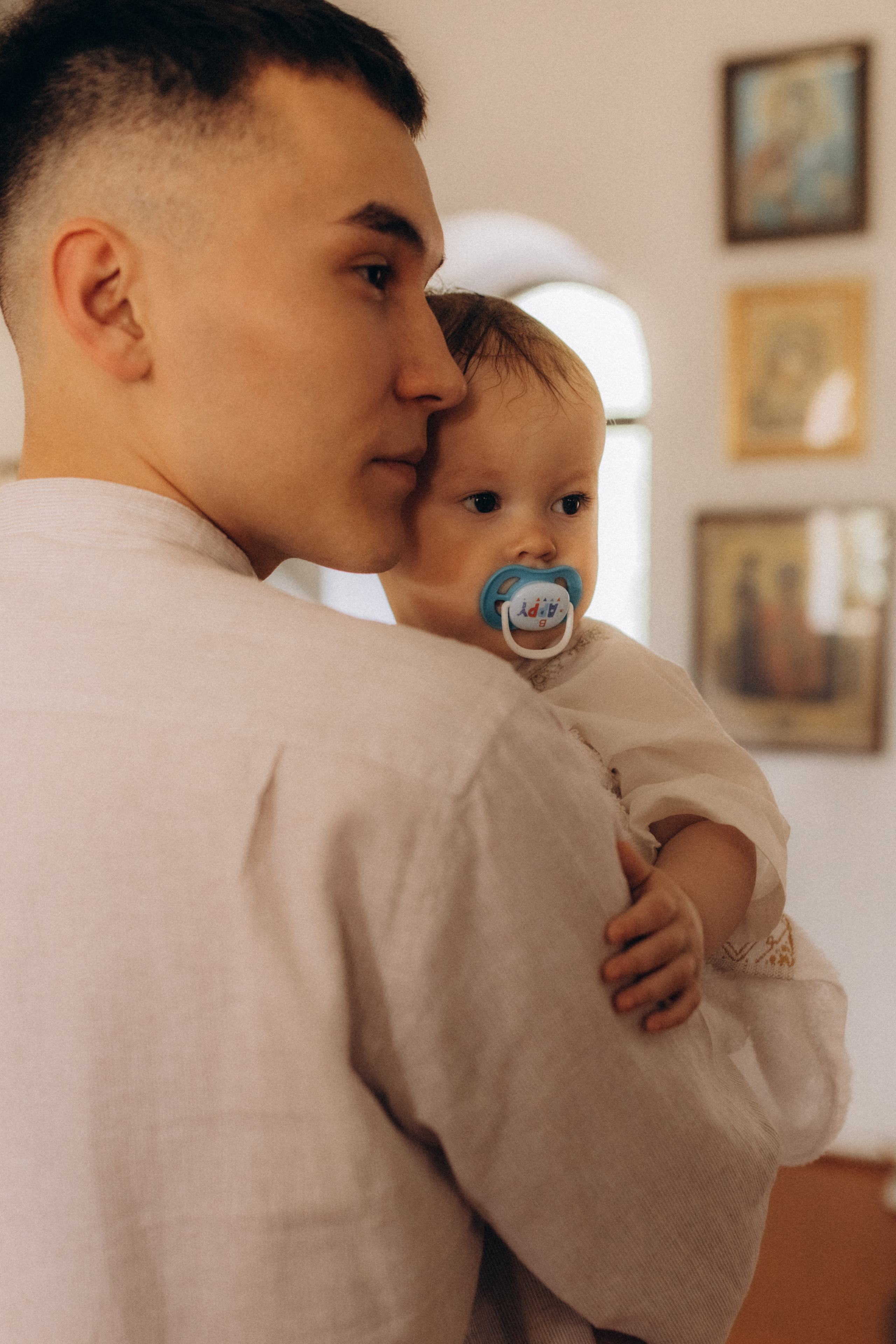 Таинство Крещения Тимура. Семейный и домашний фотограф Советский Югорск Екатерина Цыганок