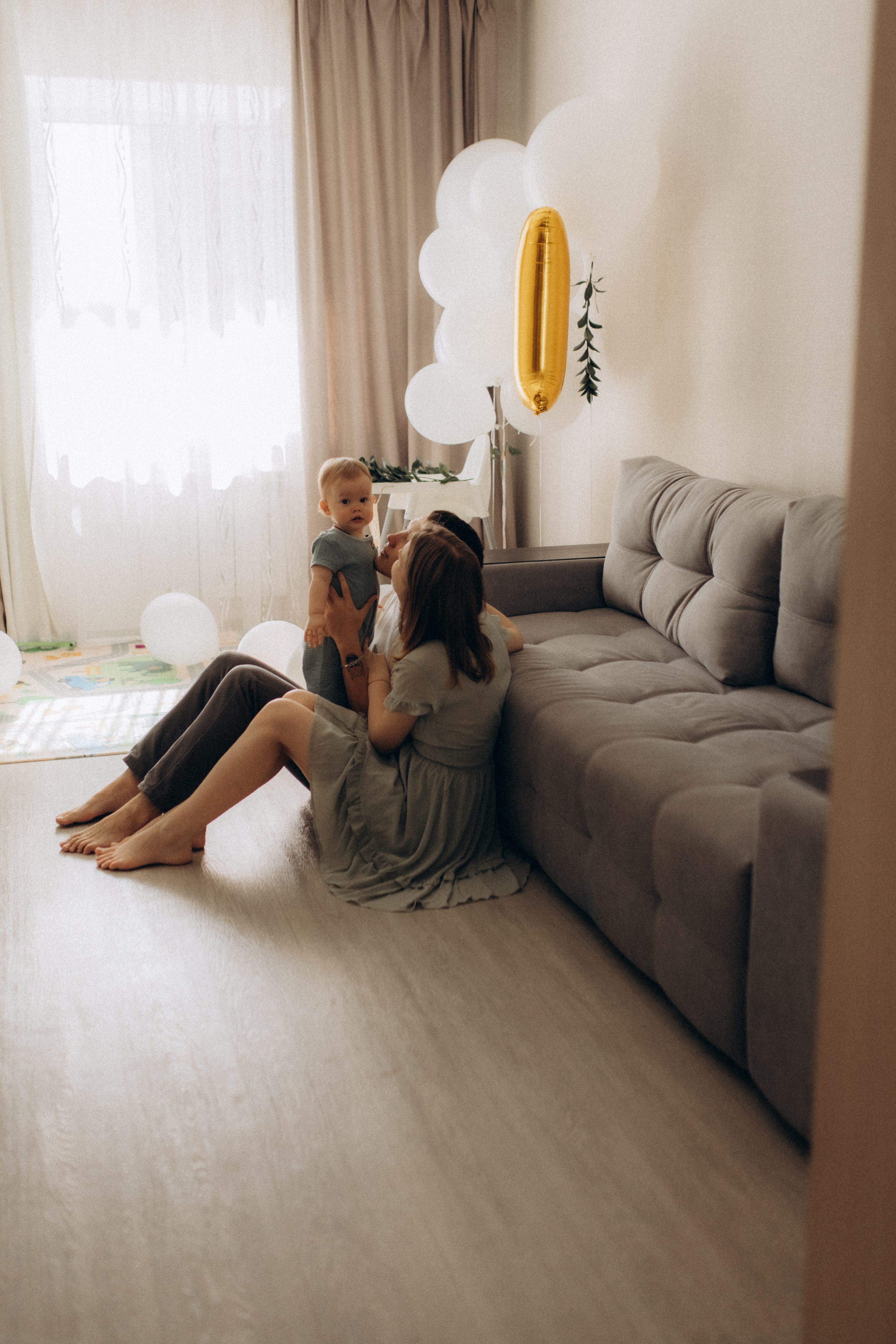 Тимуру годик. Семейный и домашний фотограф Советский Югорск Екатерина Цыганок