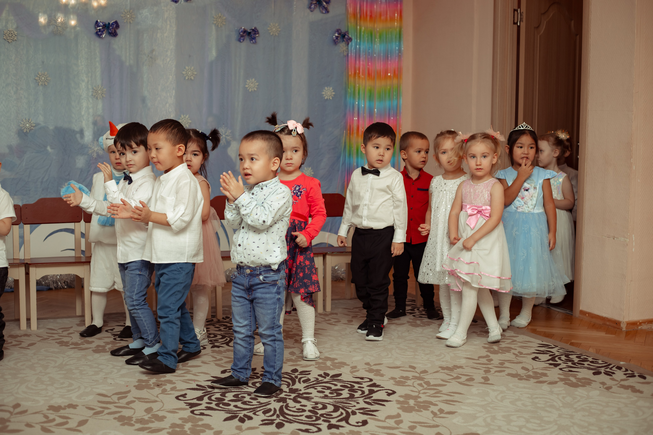 Новогодний утренник в детском саду. Семейный и детский фотограф в Москве Дорогова Екатерина