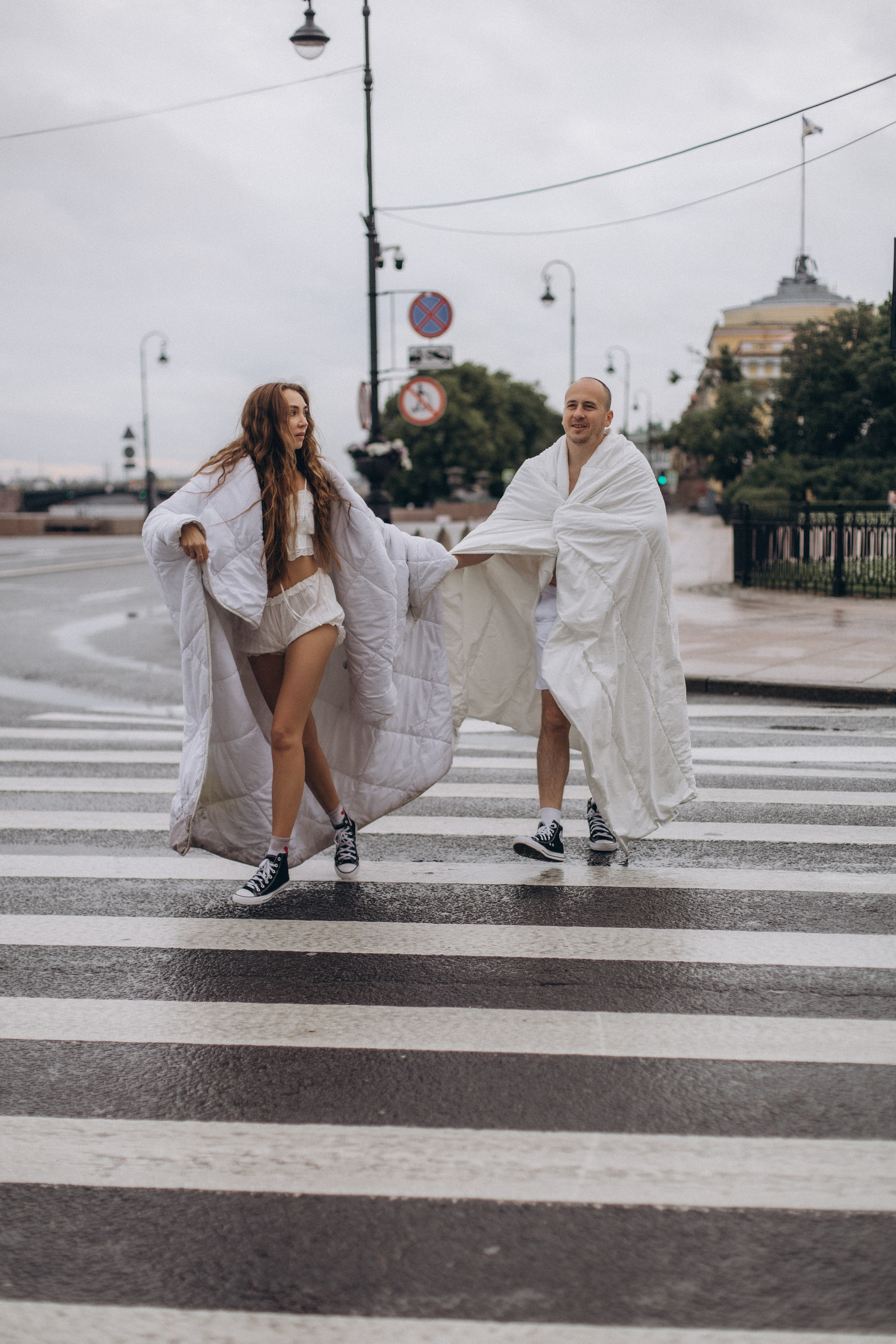 Утро в одеялах