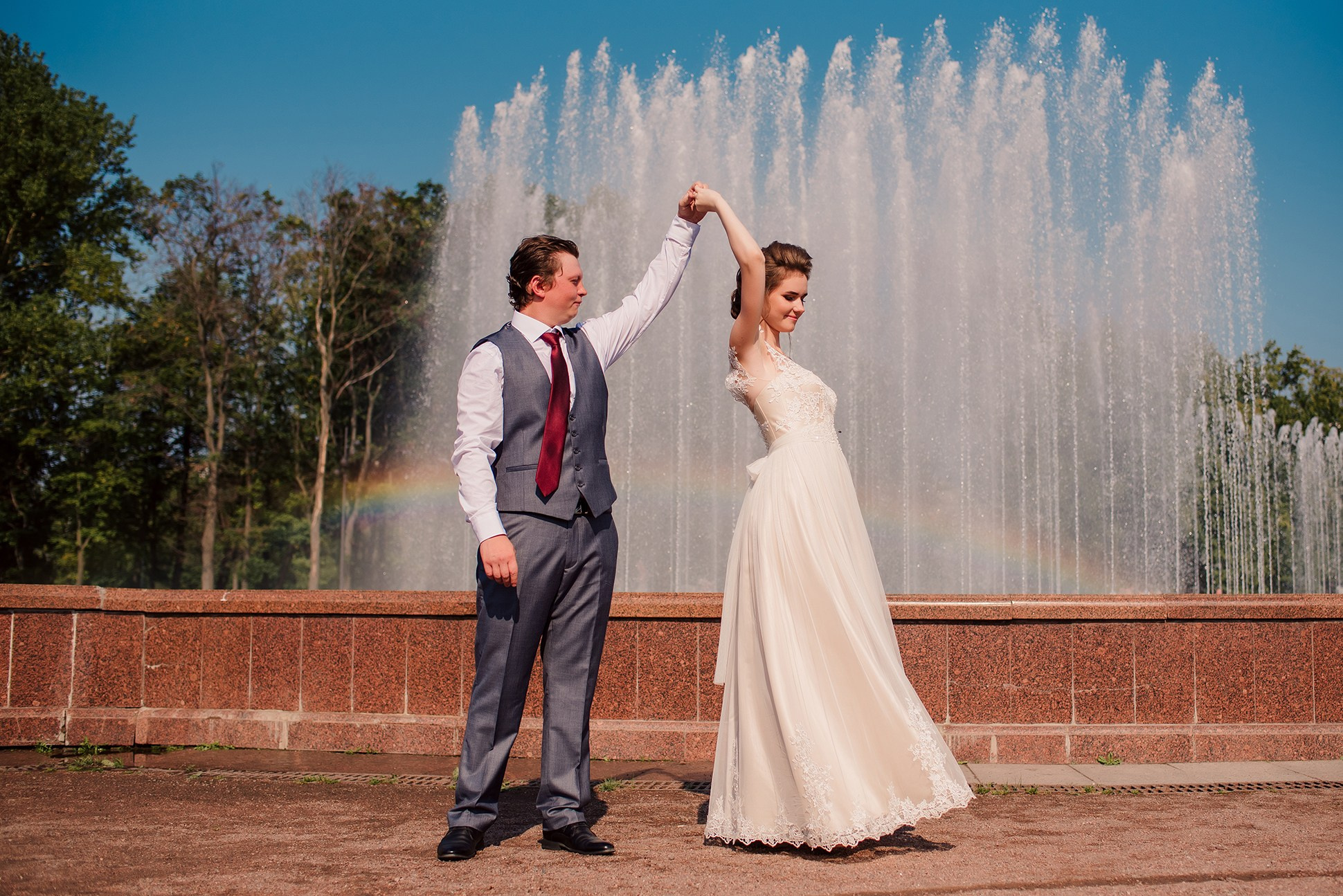 Даша и Паша. Южно-Приморский парк. Семейный и Свадебный фотограф. Санкт-Петербург. Пушкин