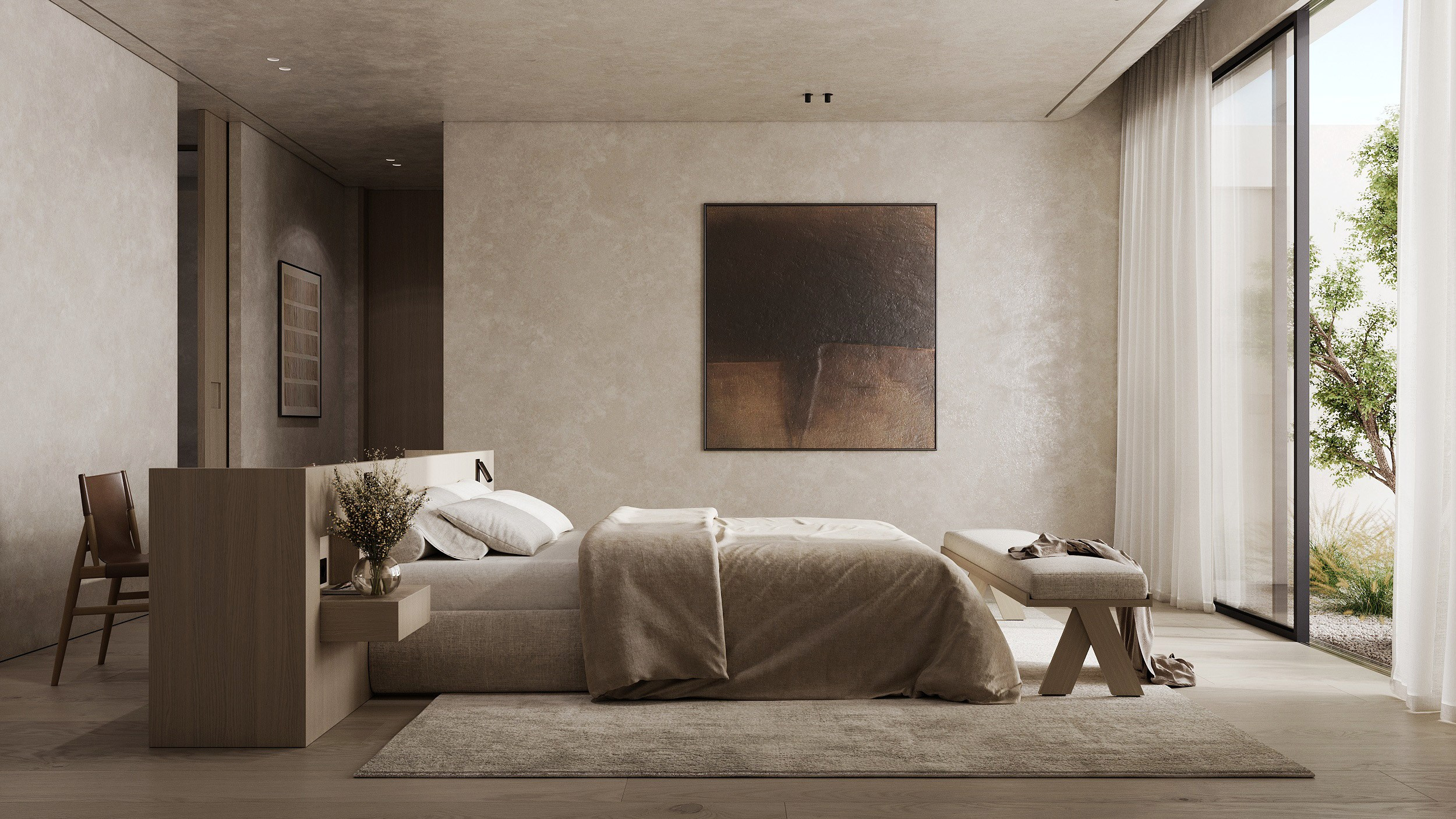 Villa N-94. Interior visualization