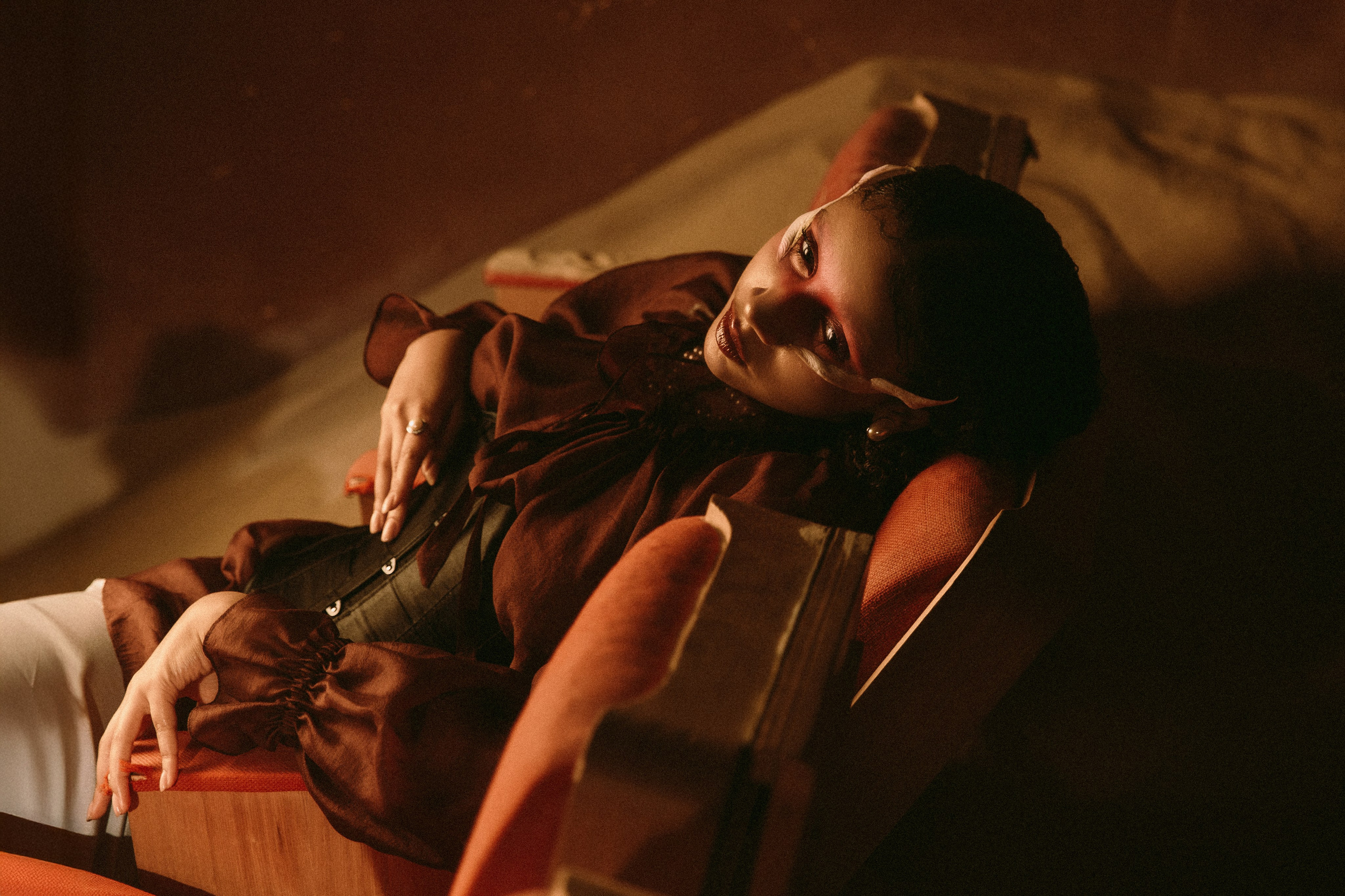 Floral étude. Rosebud. core production