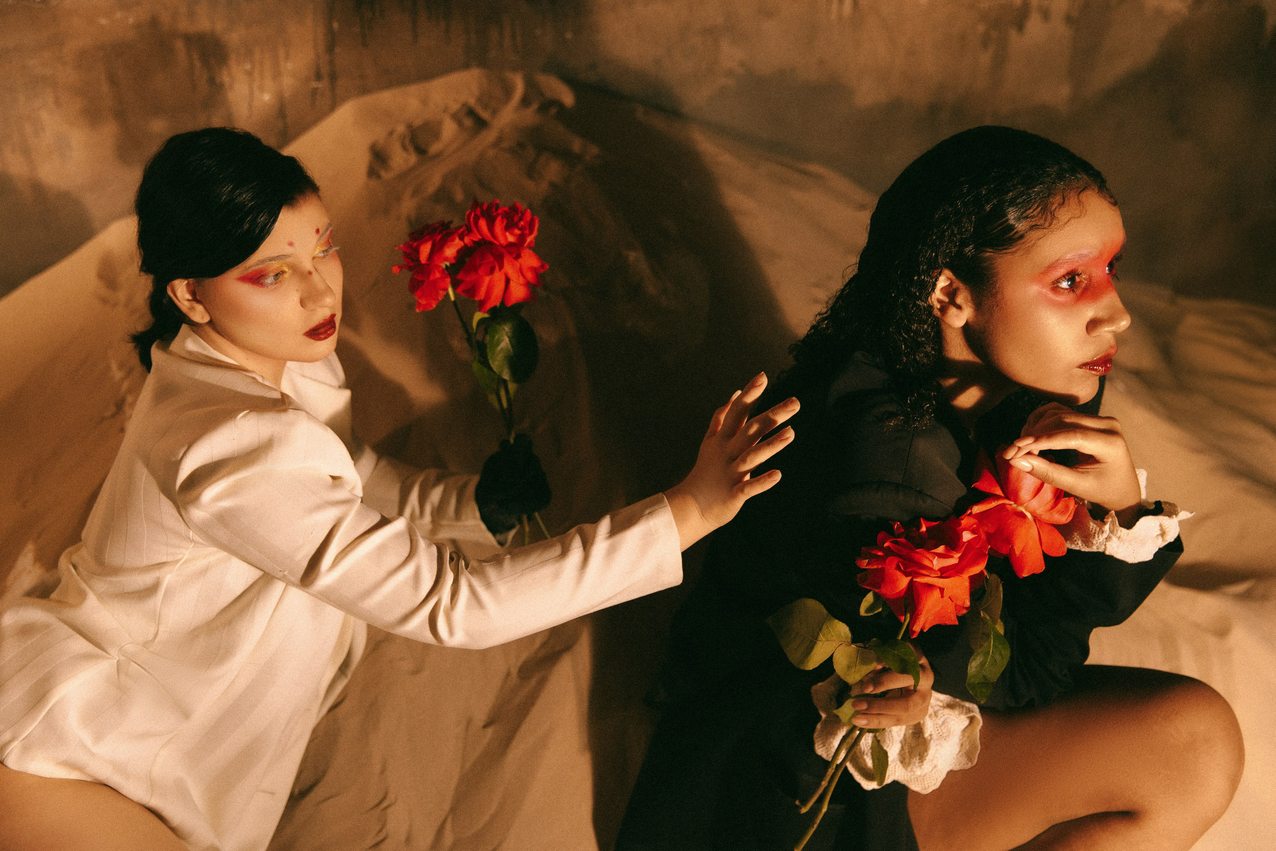 Floral étude. Rosebud. core production