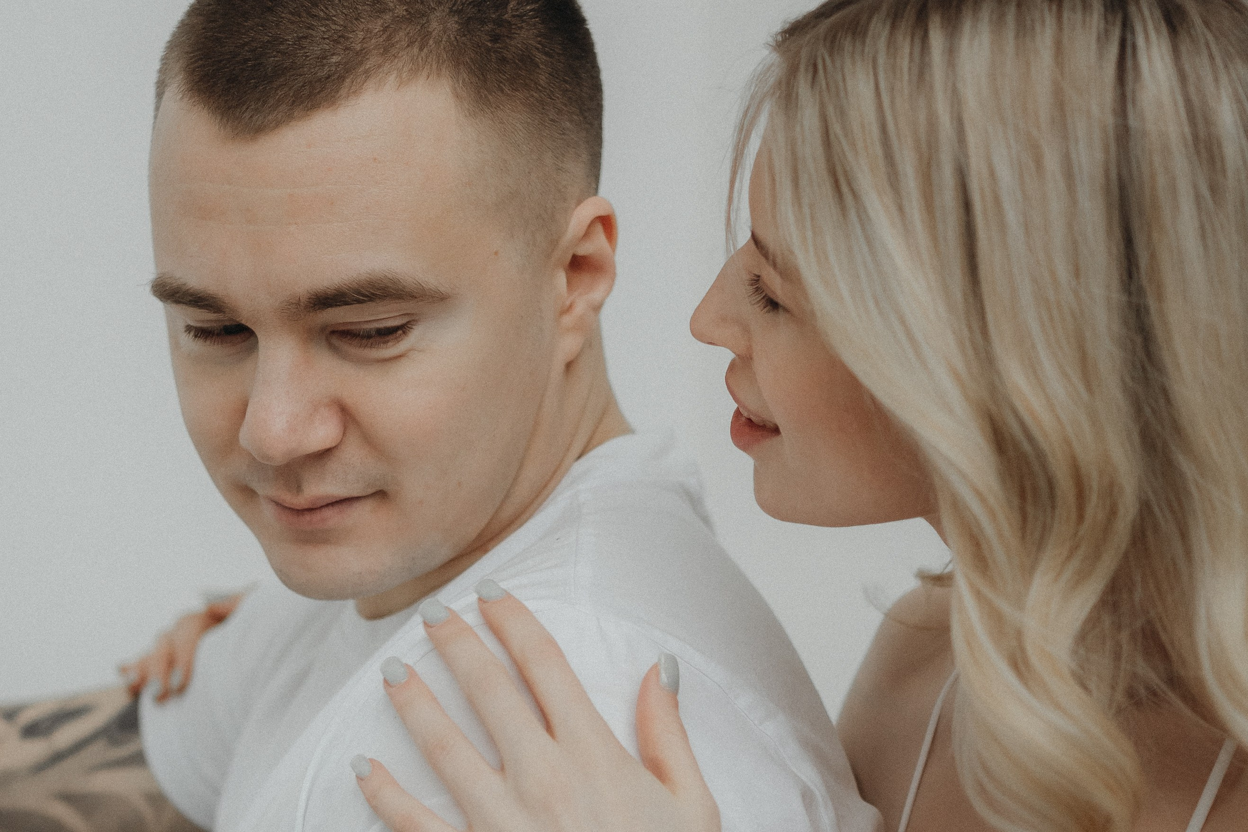 Парная фотосессия в студии в Архангельске. Портретный и свадебный фотограф в Архангельске Елизавета Стрекаловская