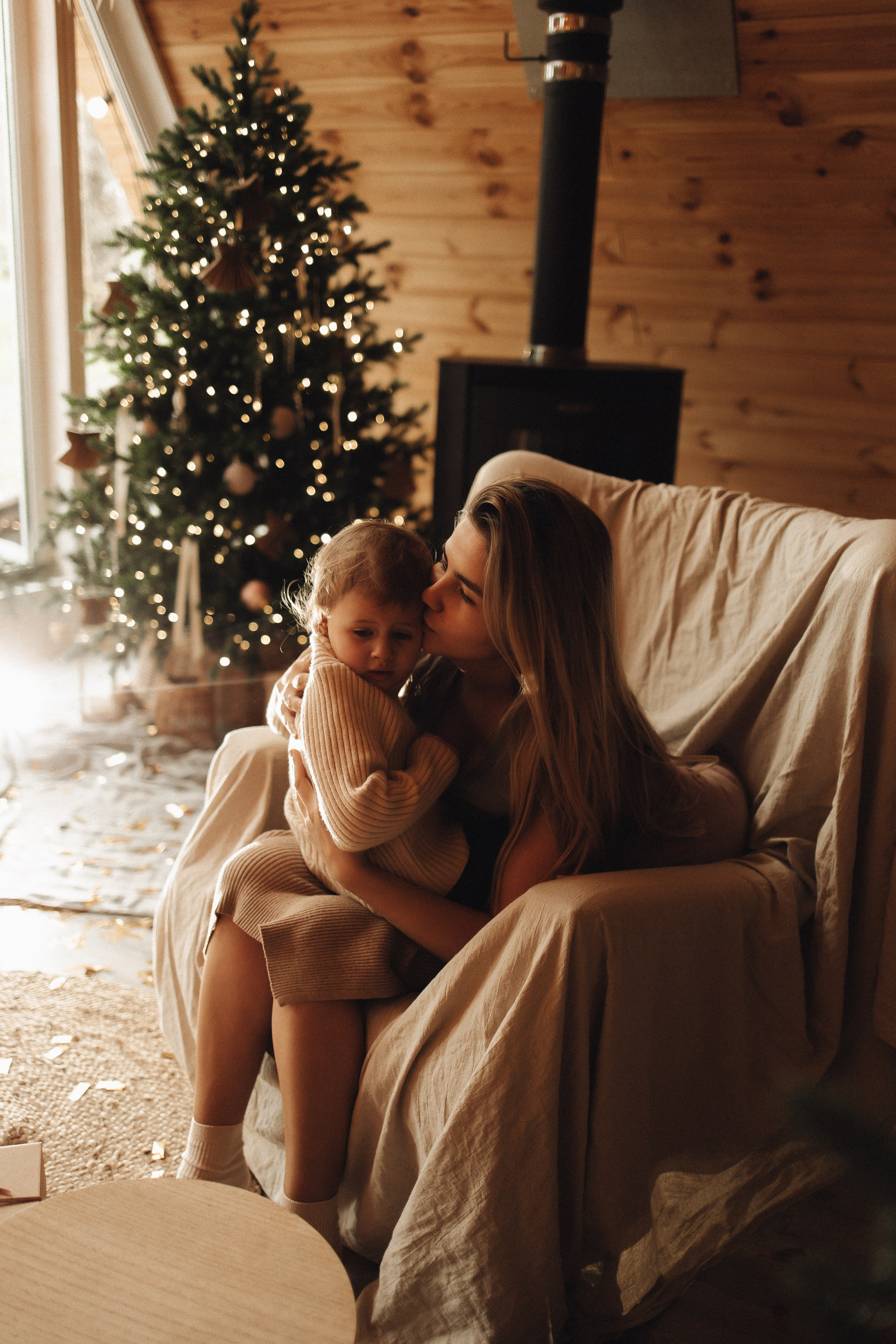 Новогодняя история в домике. Семейный и детский фотограф, таганрог, ростов-на-дону