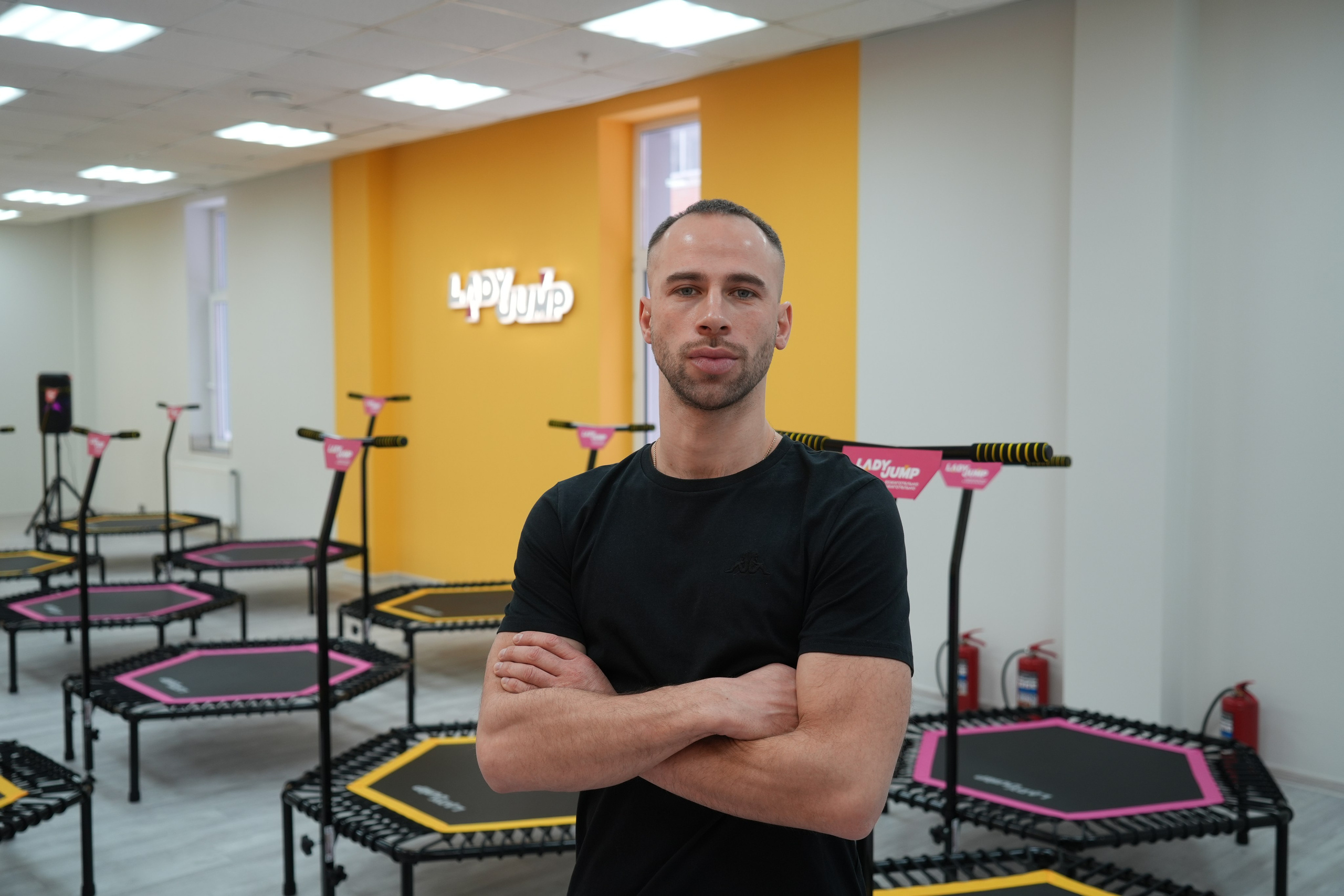 Открытие батутного центра «Lady Jump». Видеограф и Фотограф в Москве