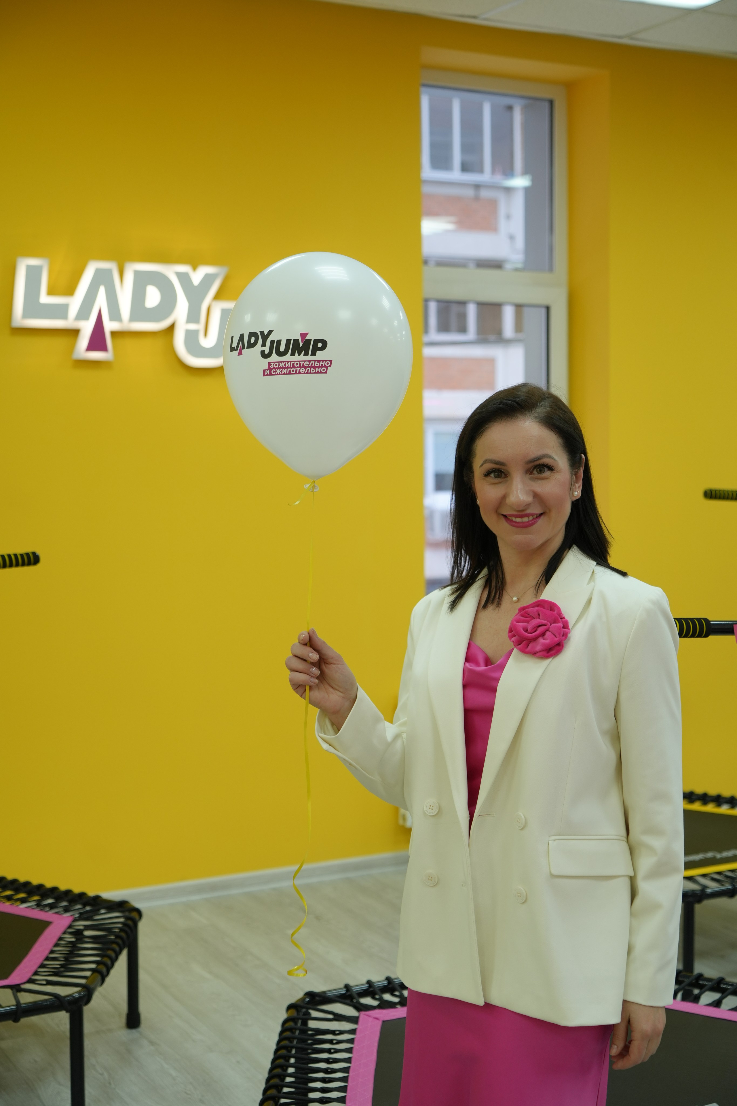 Открытие батутного центра «Lady Jump». Видеограф и Фотограф в Москве