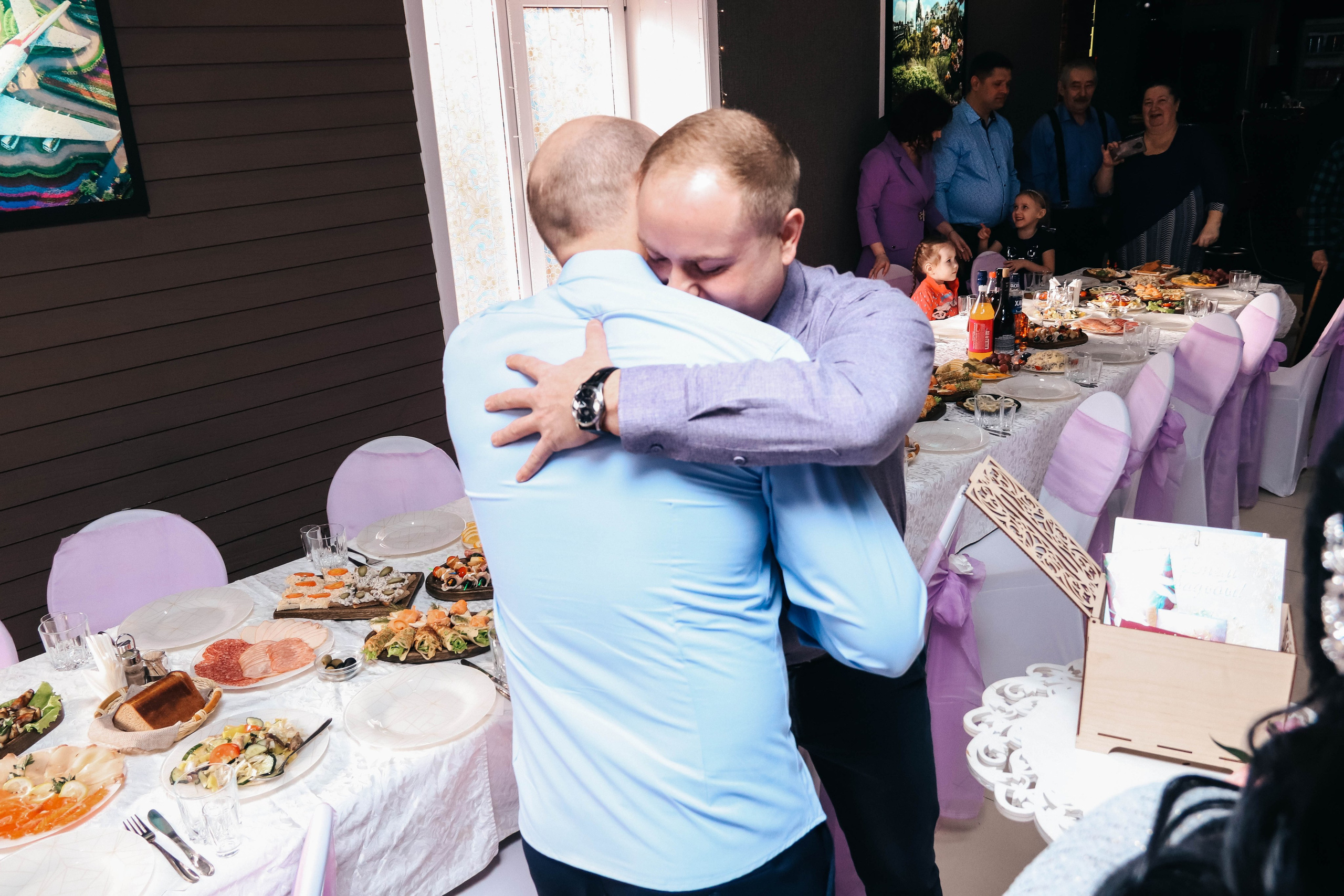 Свадебный банкет. Фотограф Дарья Маташкова