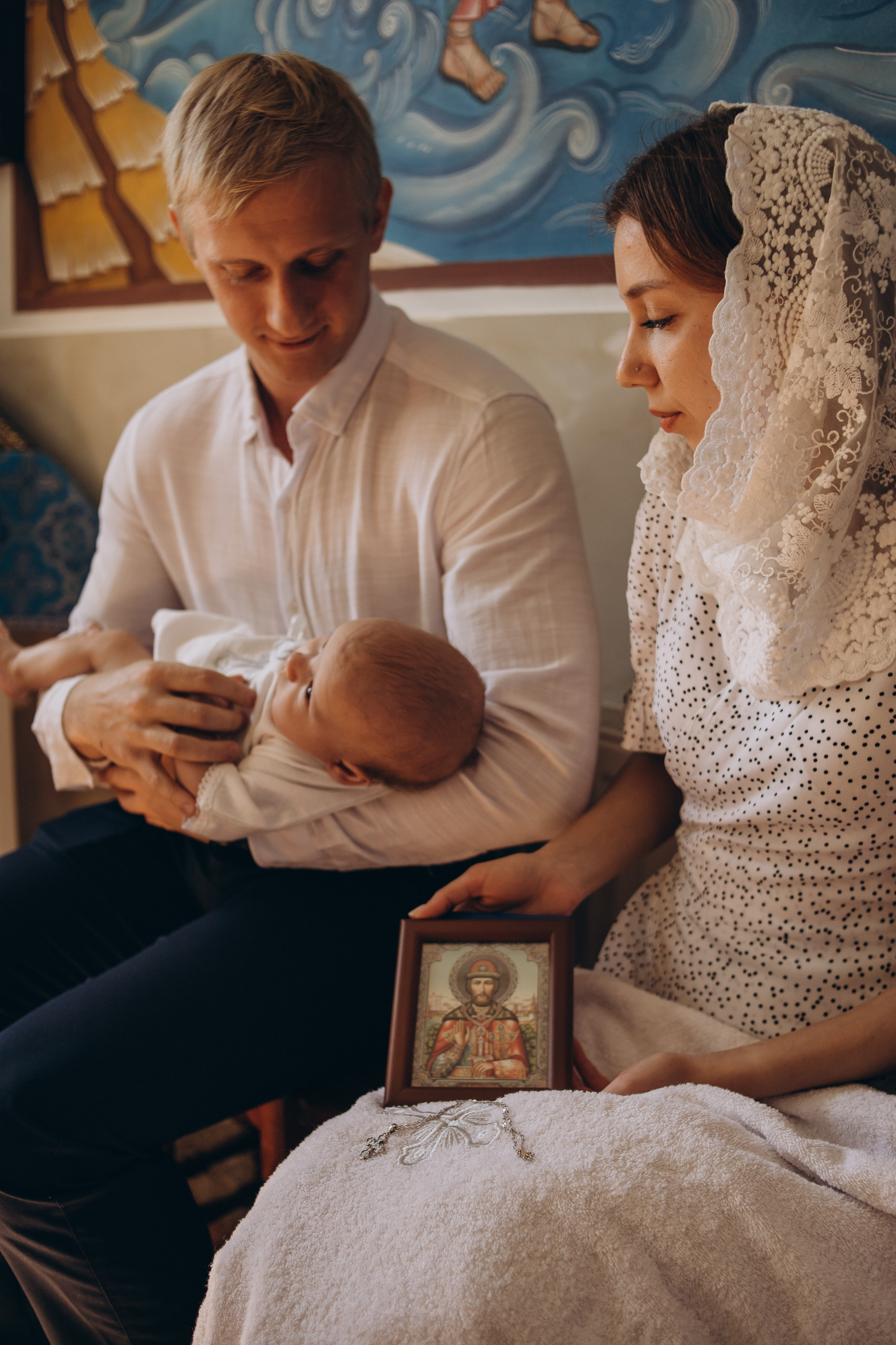 Крещение Дмитрия. Семейный фотограф в Волгодонске Краченцева Анна