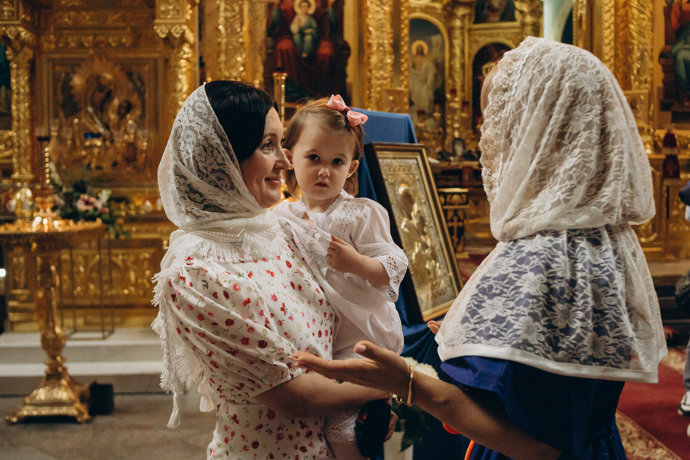 Крещение Таисии. Семейный фотограф в Волгодонске Краченцева Анна