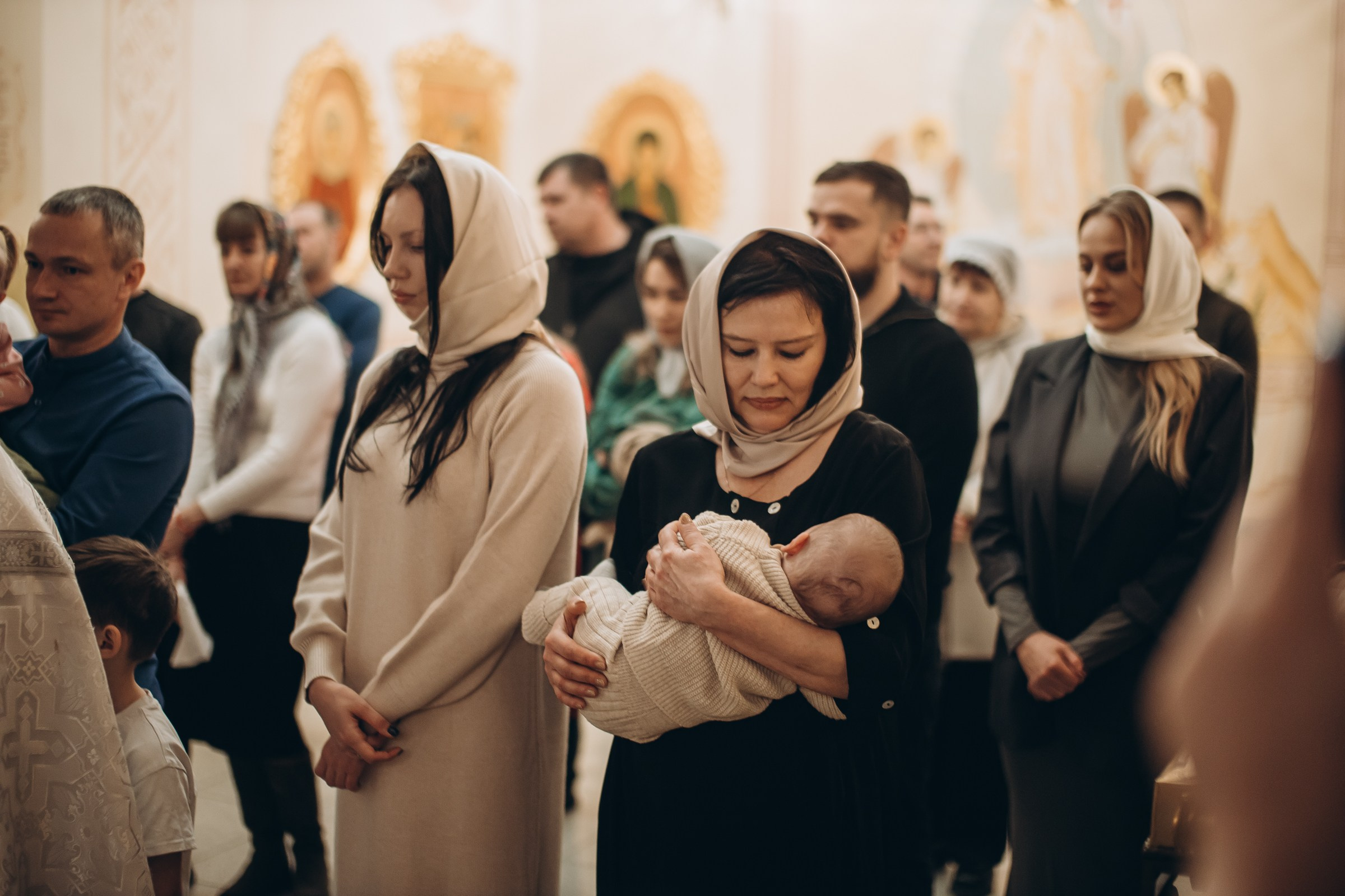 Крещение Макса. Семейный фотограф в Волгодонске Краченцева Анна