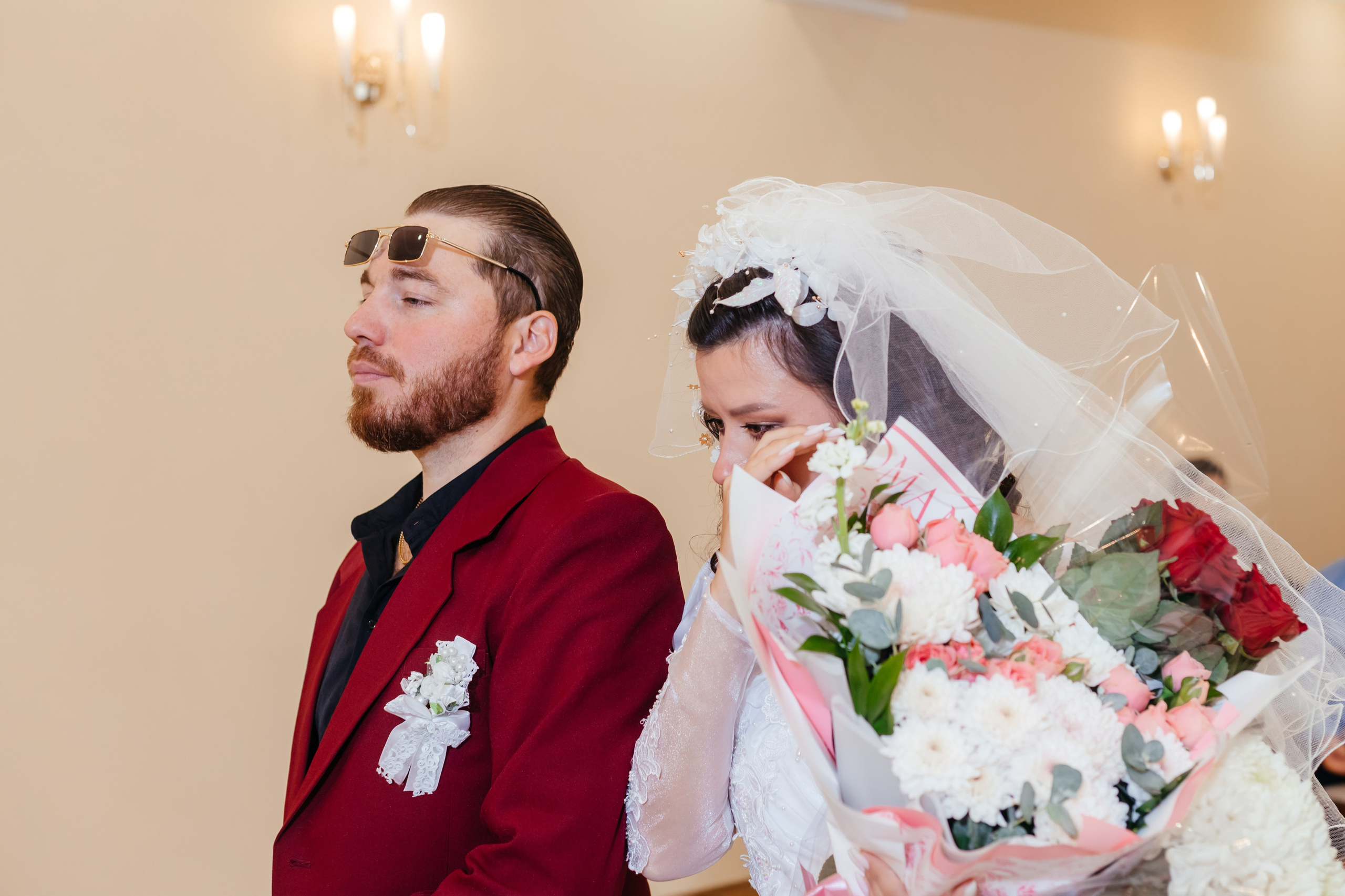 Свадебная фотосессия в стиле 90-х. Свадебный и семейный фотограф в Краснодарском крае Мария Данилкина