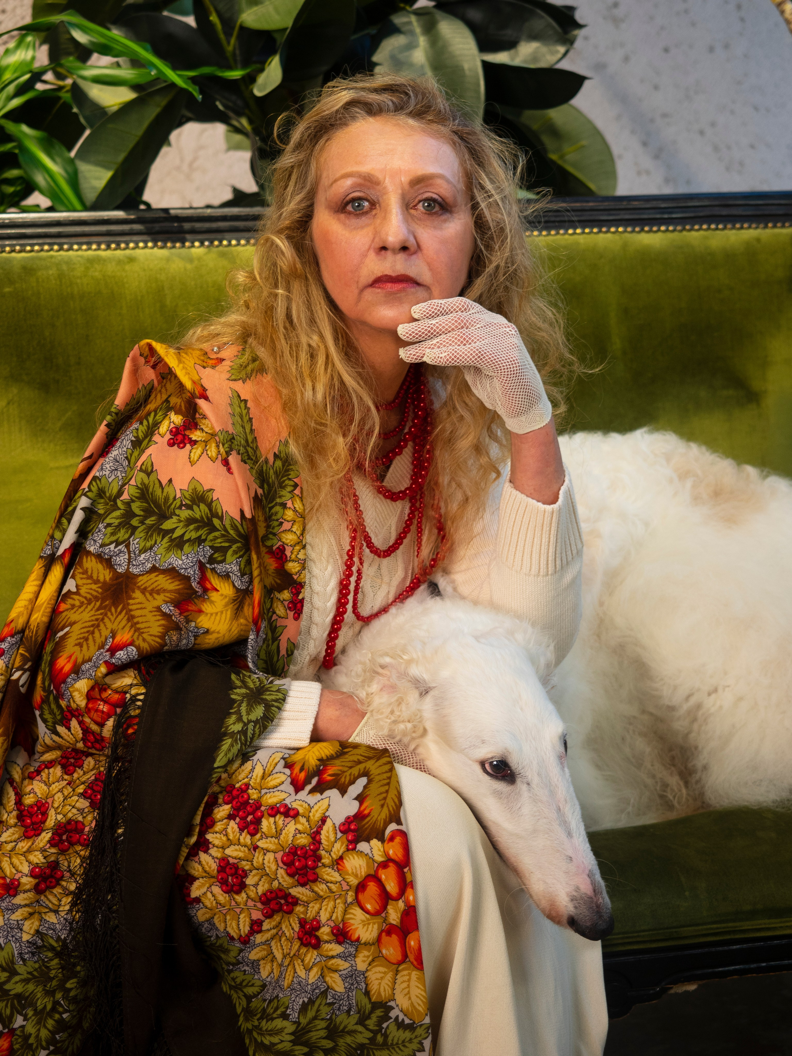 Фотосессия A la Russe, 2025. Коллекционер и искусствовед Олеся Ястребова